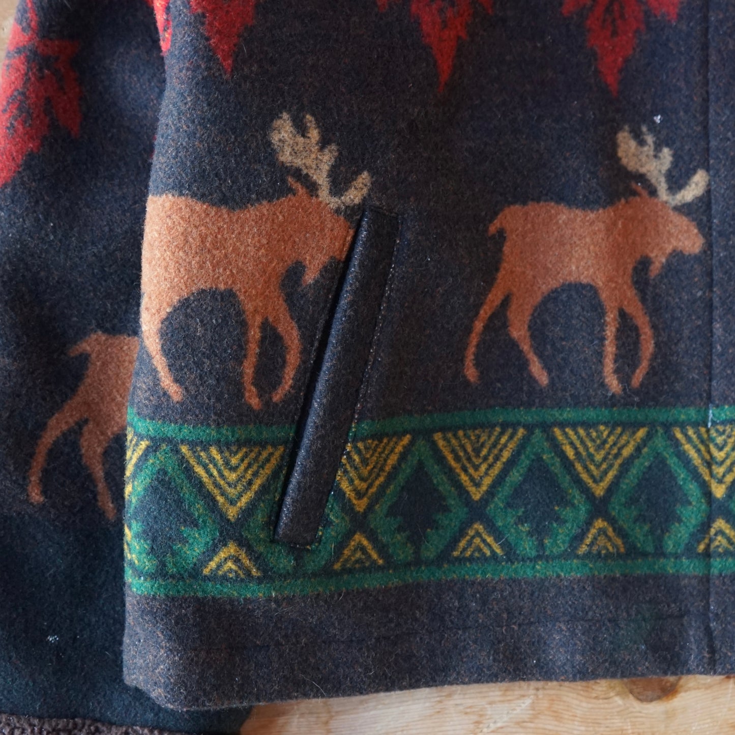Women's Pendleton Moose Wool Coat