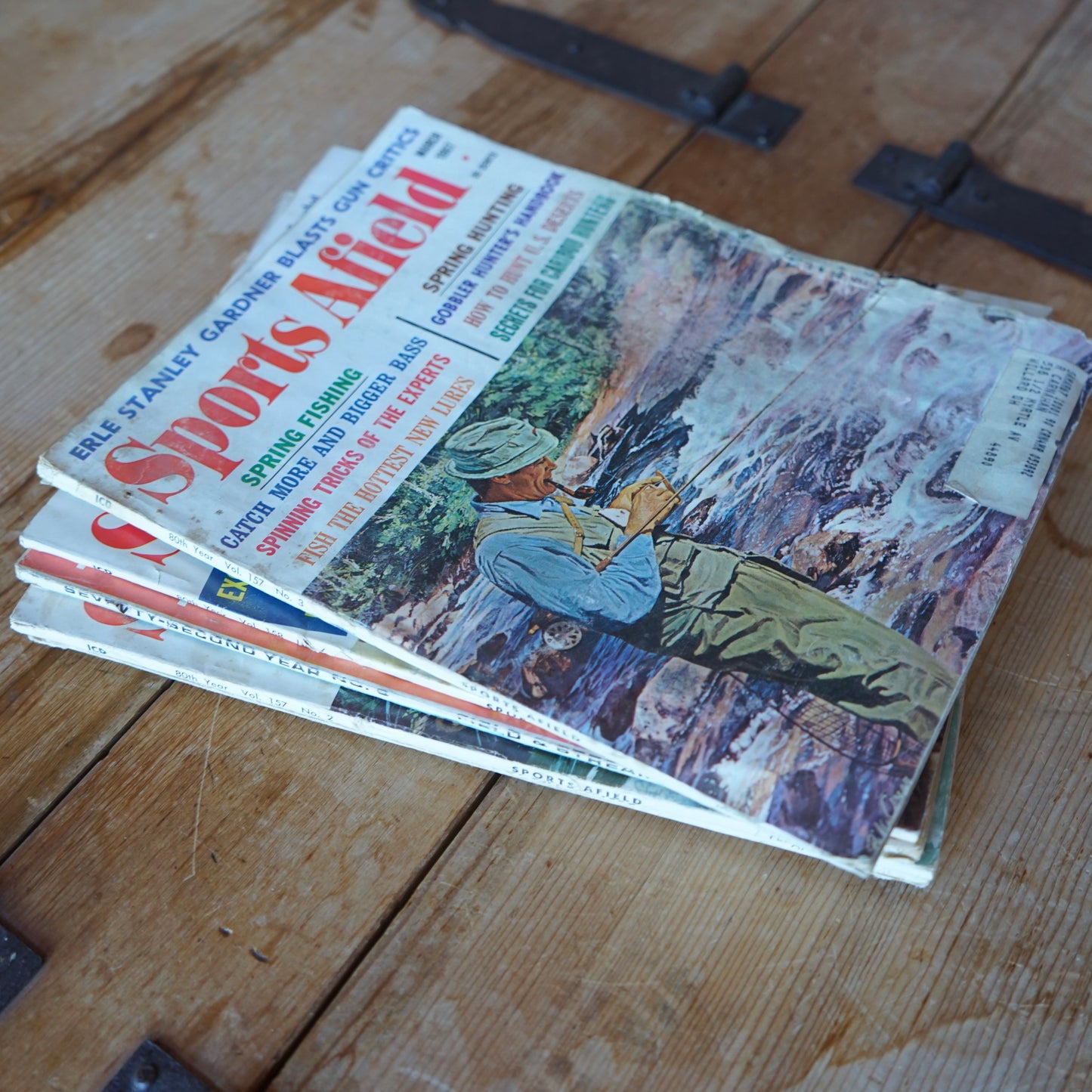 1967 Lot of 5 Sports Afield Magazines