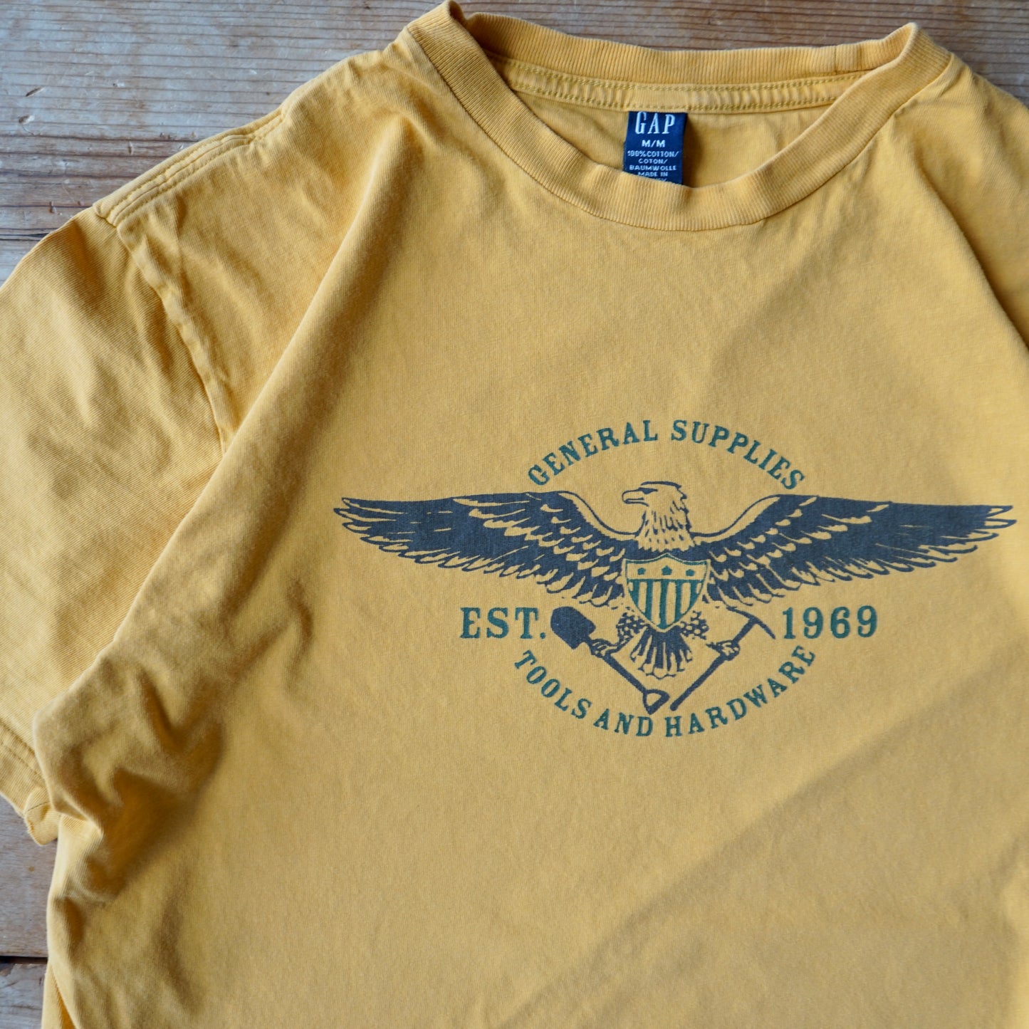 GAP General Supplies 100% Cotton Tee Size M