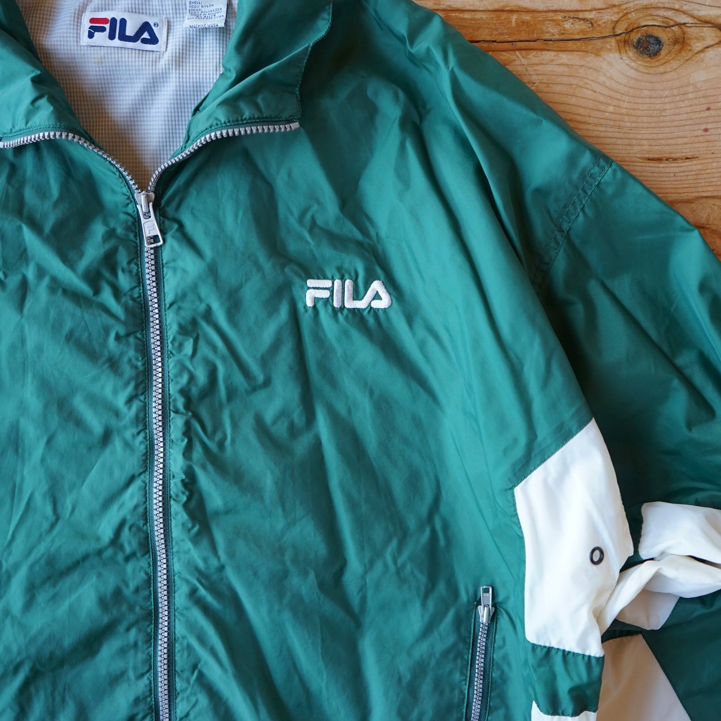 Vintage 90s Fila Windbreaker Size M