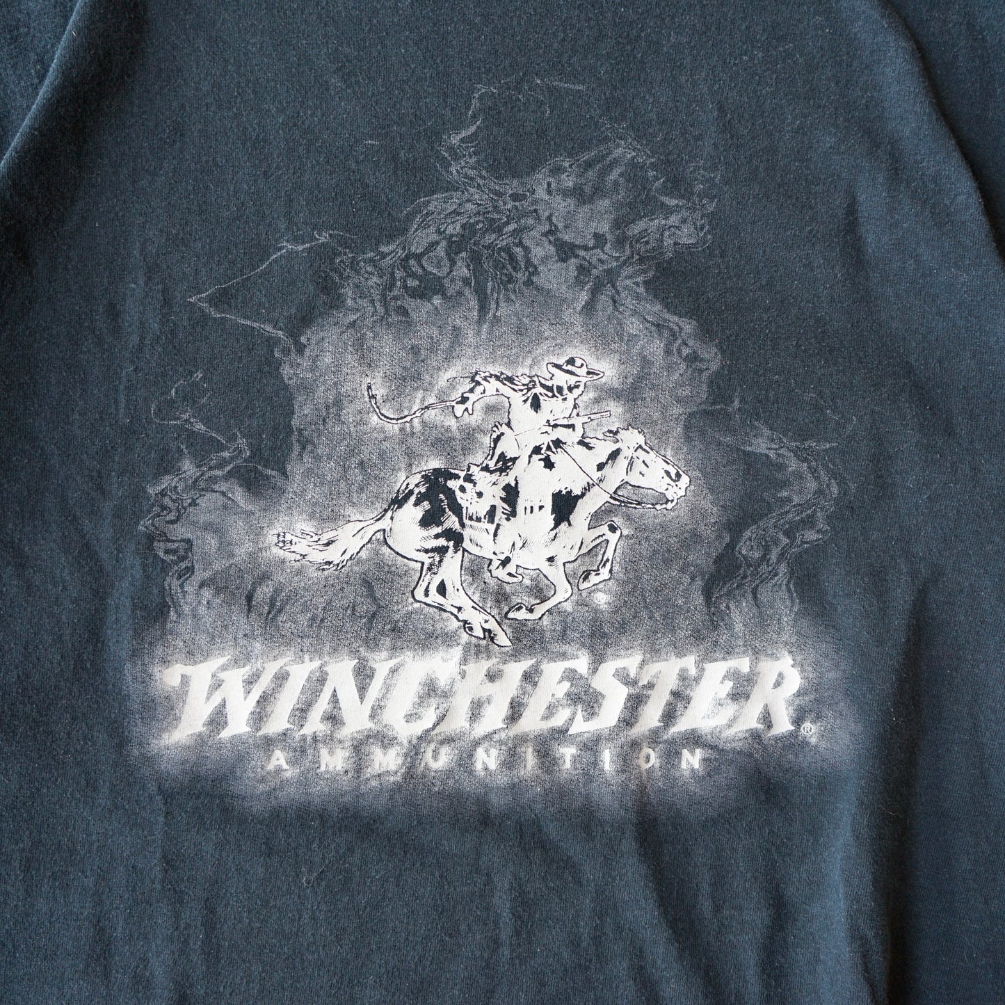 Winchester Ammunition Cowboy Smoke Tee Size L