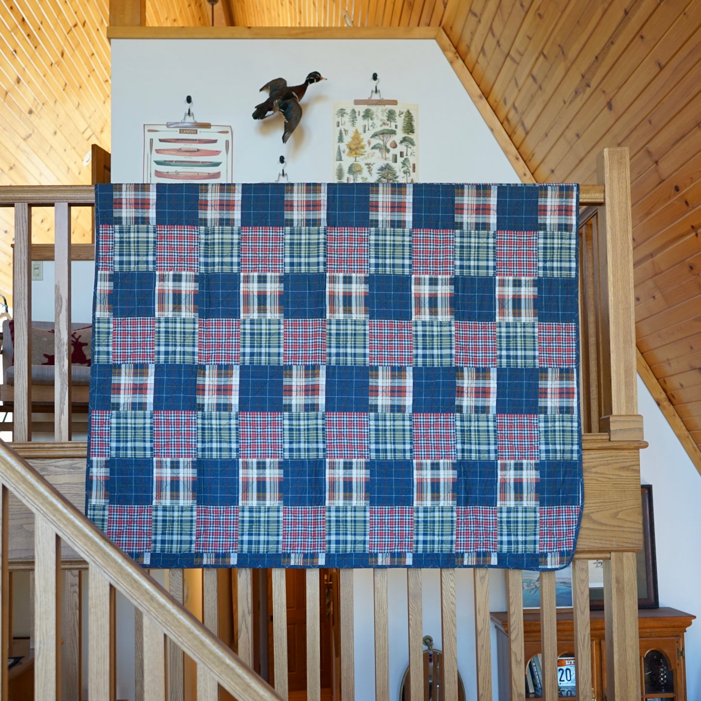 Eddie Bauer Home Twin Plaid Quilt