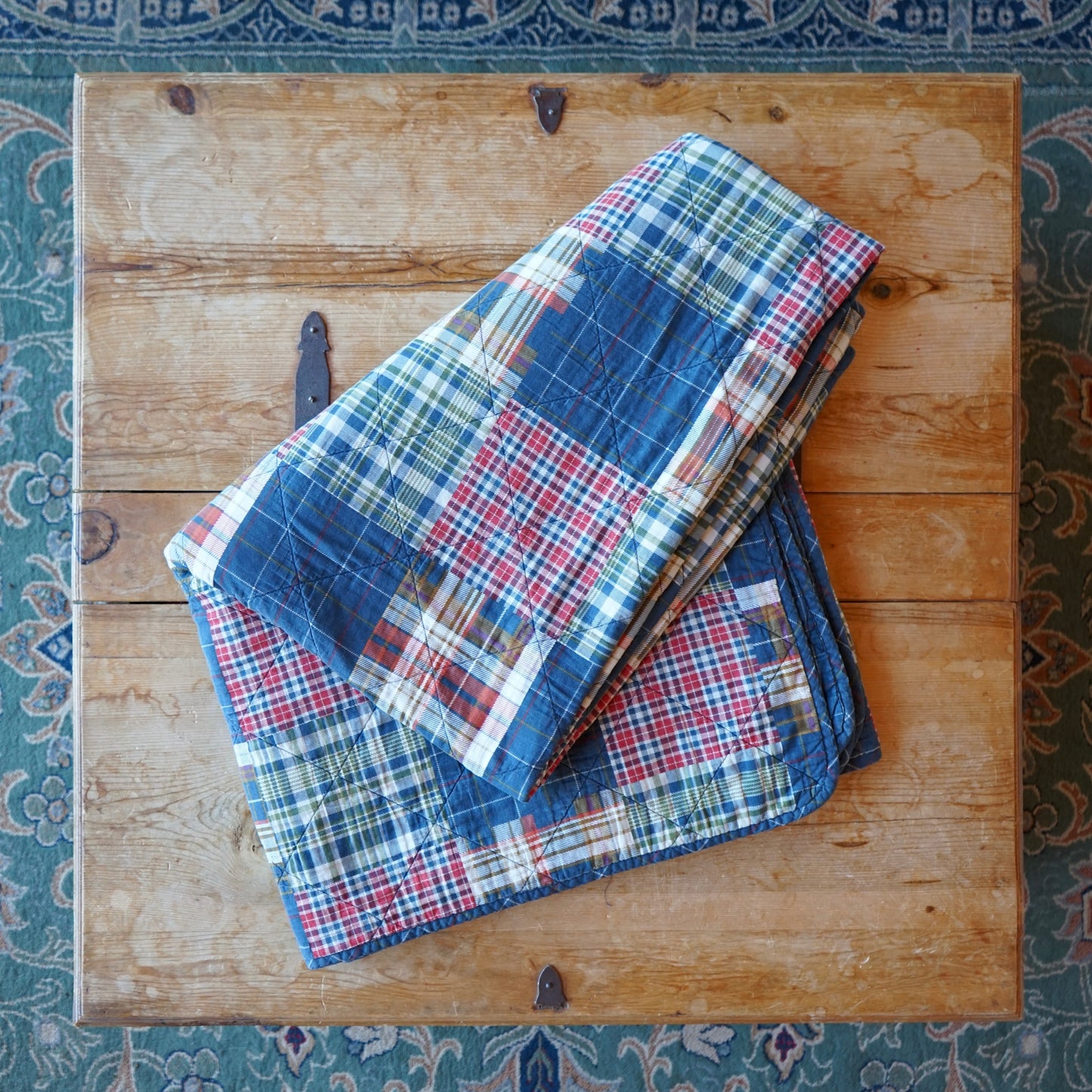 Eddie Bauer Home Twin Plaid Quilt