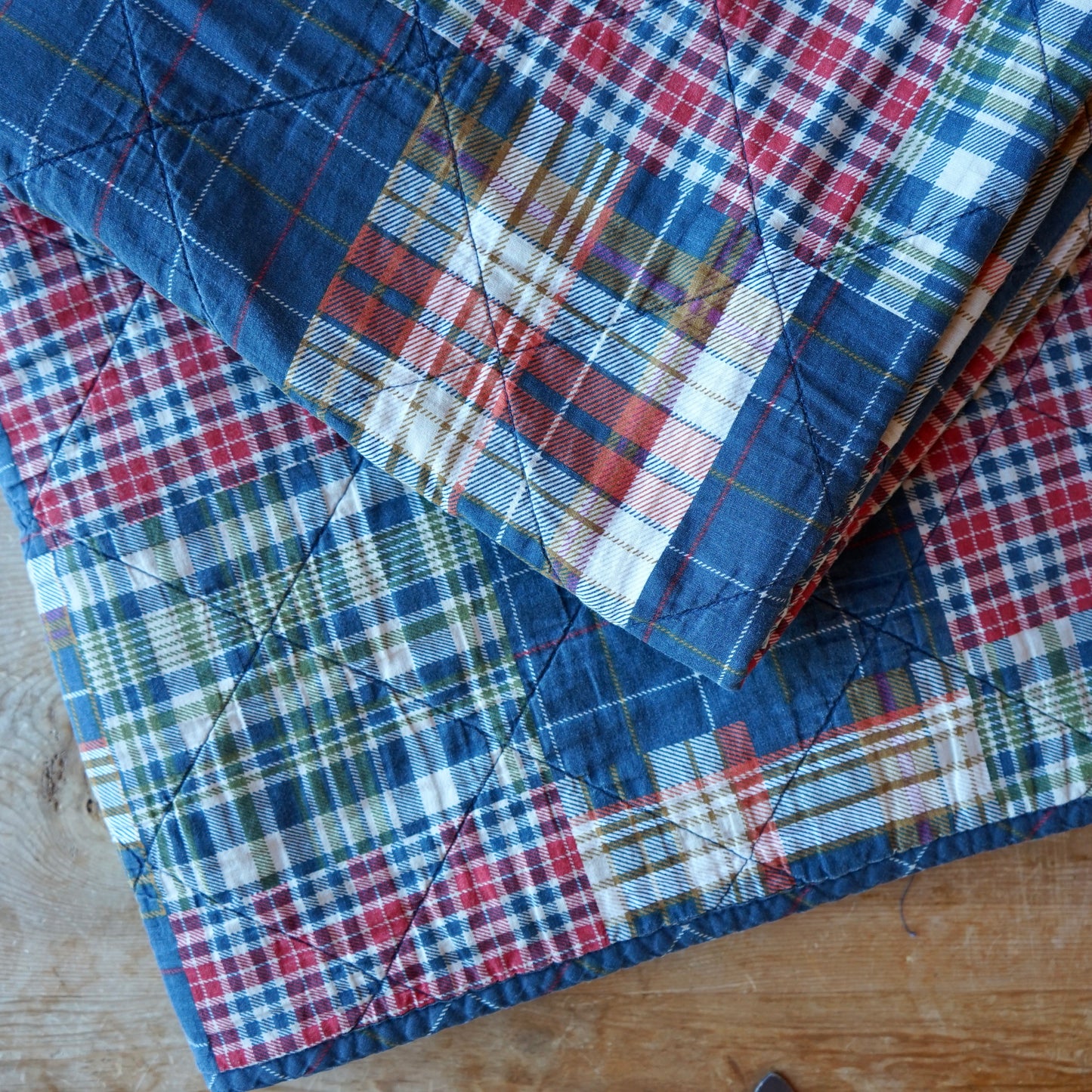 Eddie Bauer Home Twin Plaid Quilt