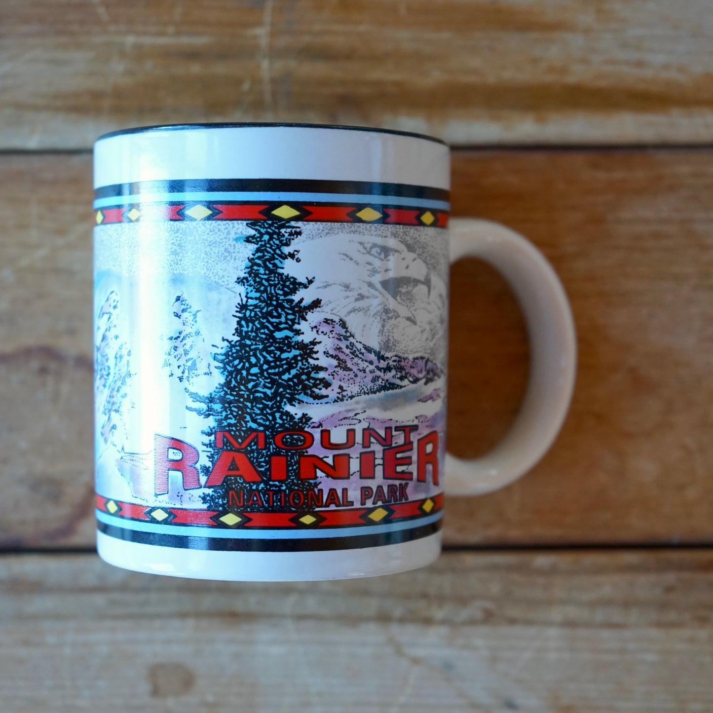Vintage Mt Rainer National Park Mug