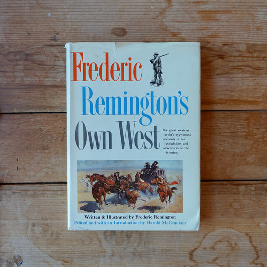 Vintage Frederic Reminton's Own West Book
