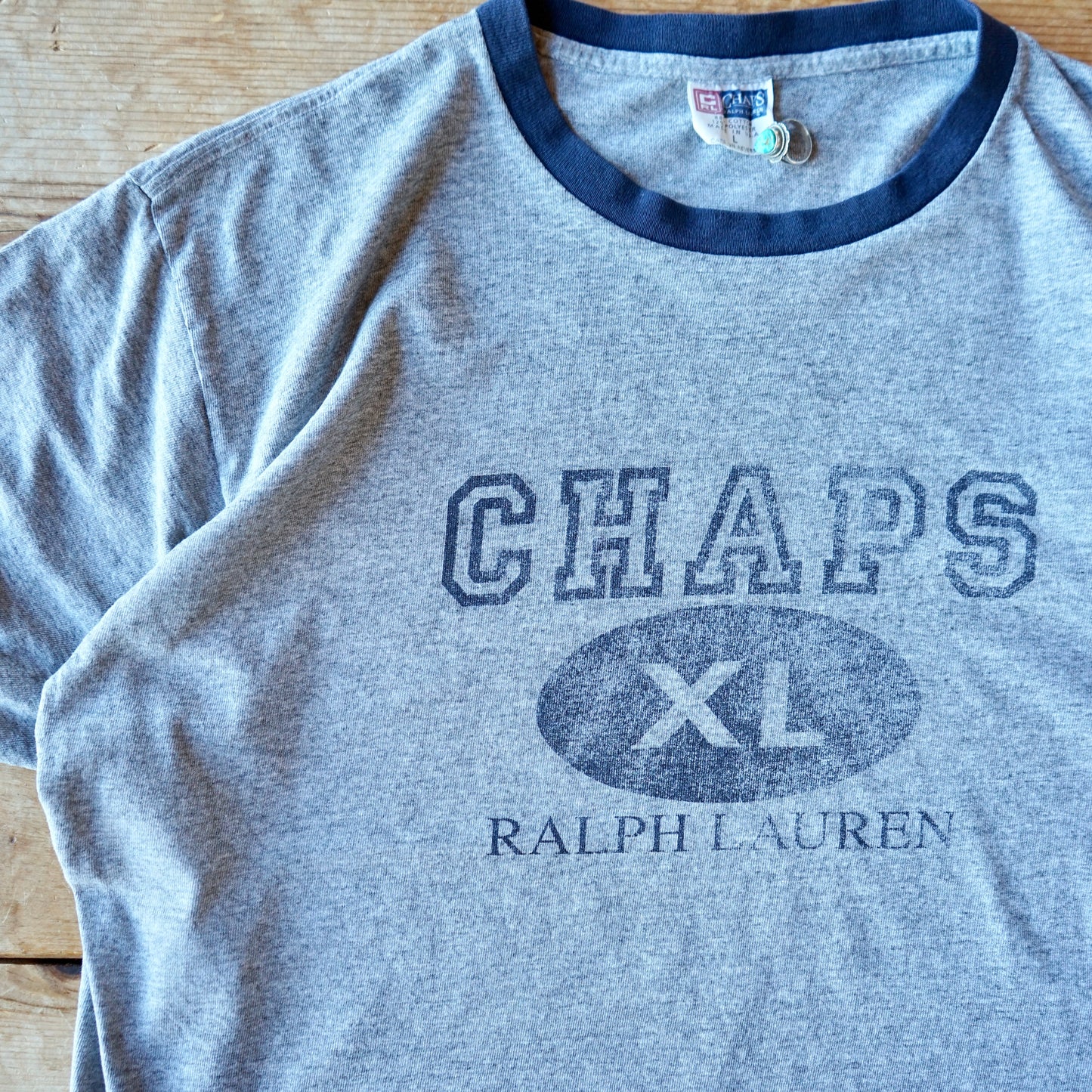 Vintage Faded Chaps Ralph Lauren Tee Size L