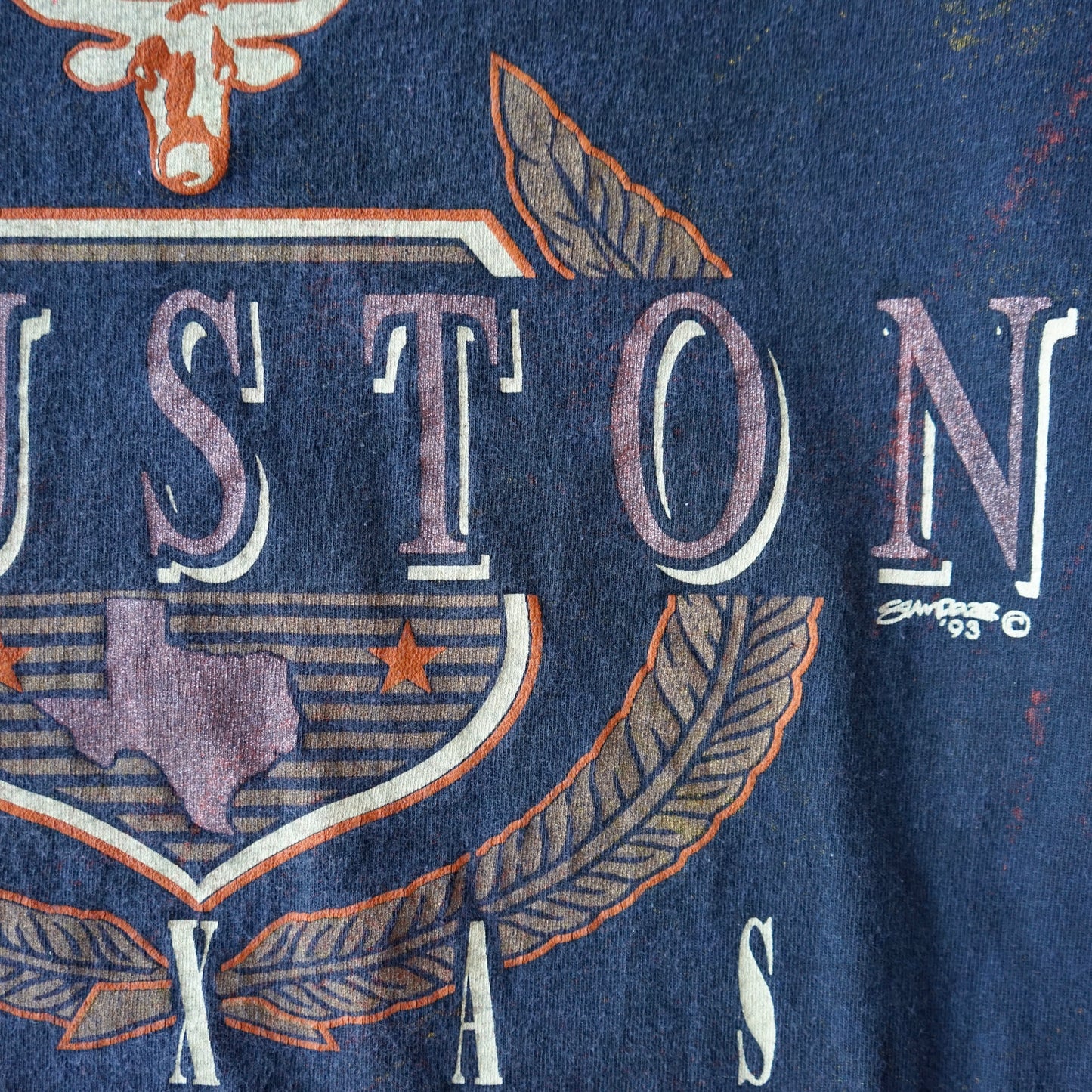 Vintage Houston Texas Tee Size L/XL