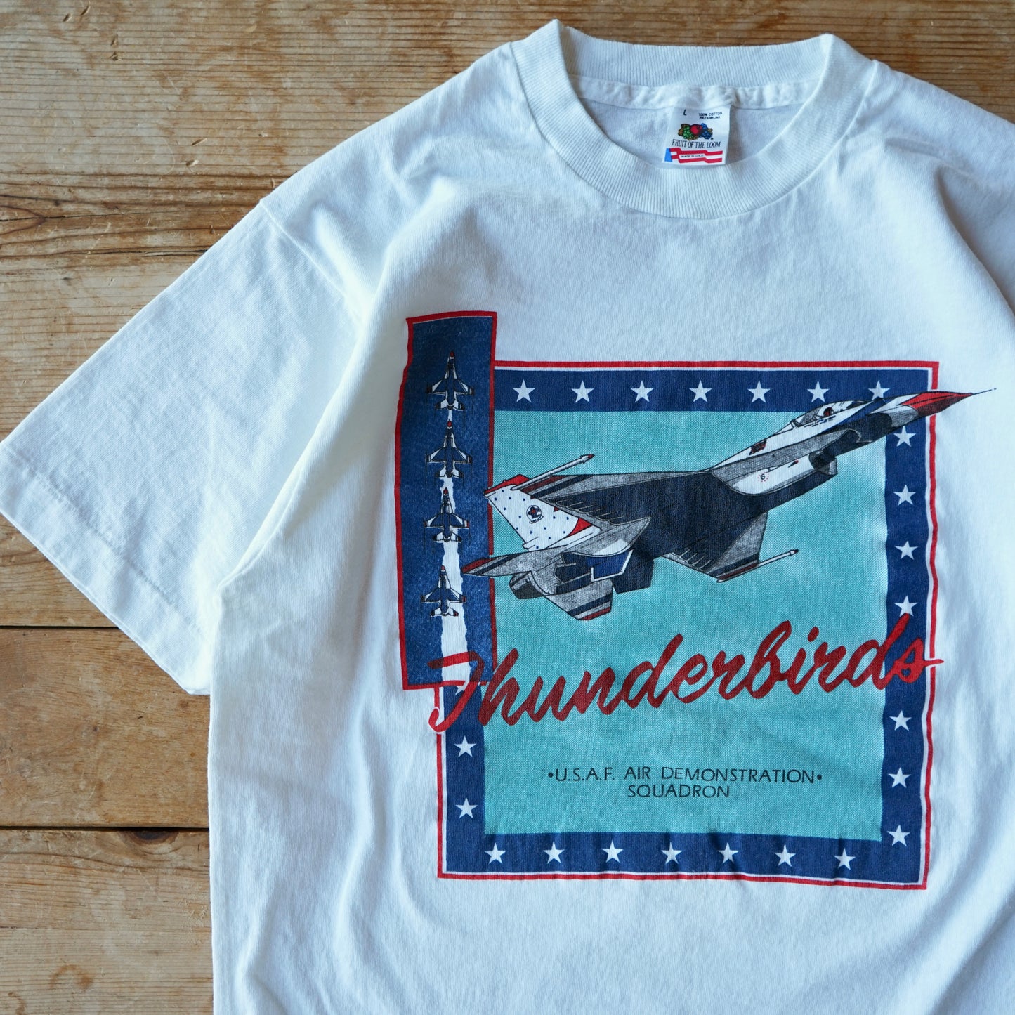Vintage Thunderbirds Tee Size M/L