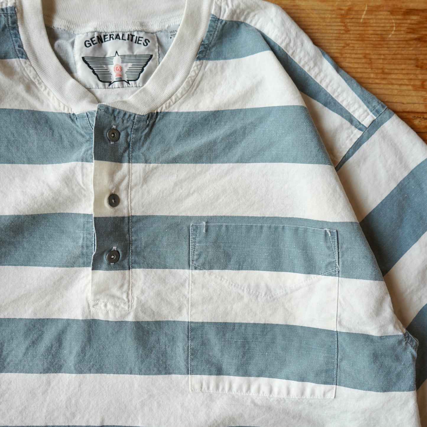 Vintage Generalities Striped Tee Size M/L