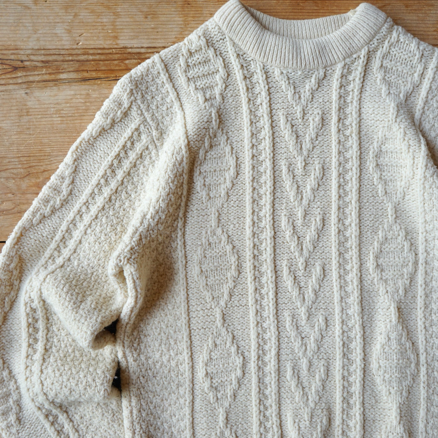 Vintage Cream Robert Bruce Sweater Size L