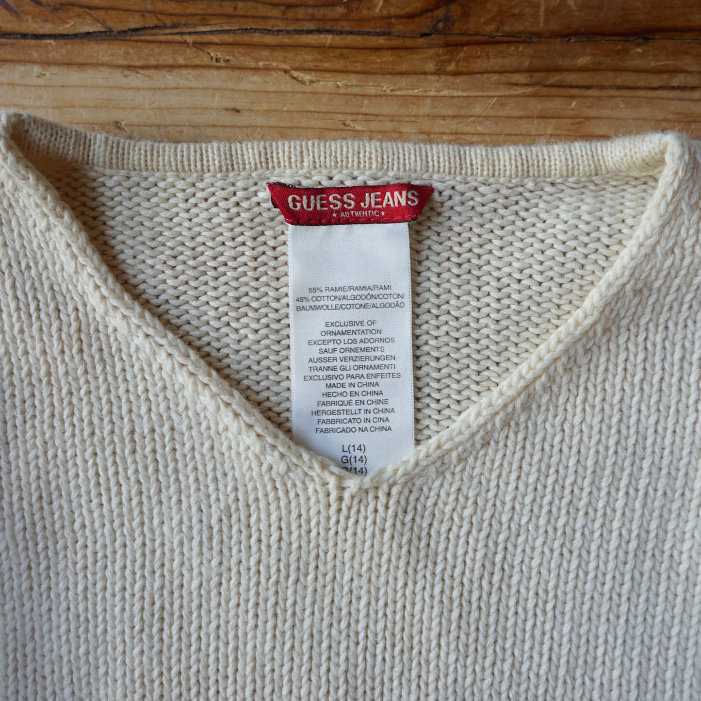 Vintage Guess Jeans Knit Size XXS/XS