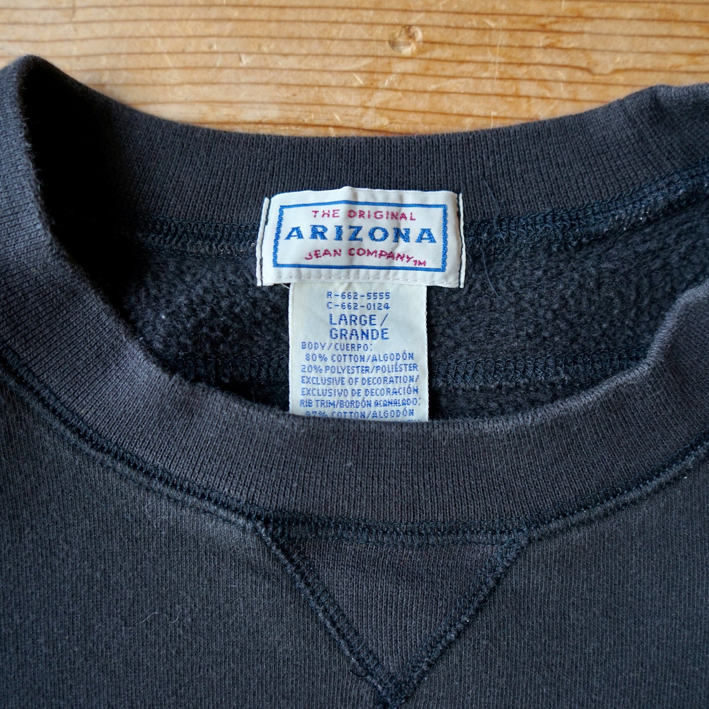 Vintage Arizona Jeans Co Cropped Sweatshirt Size L