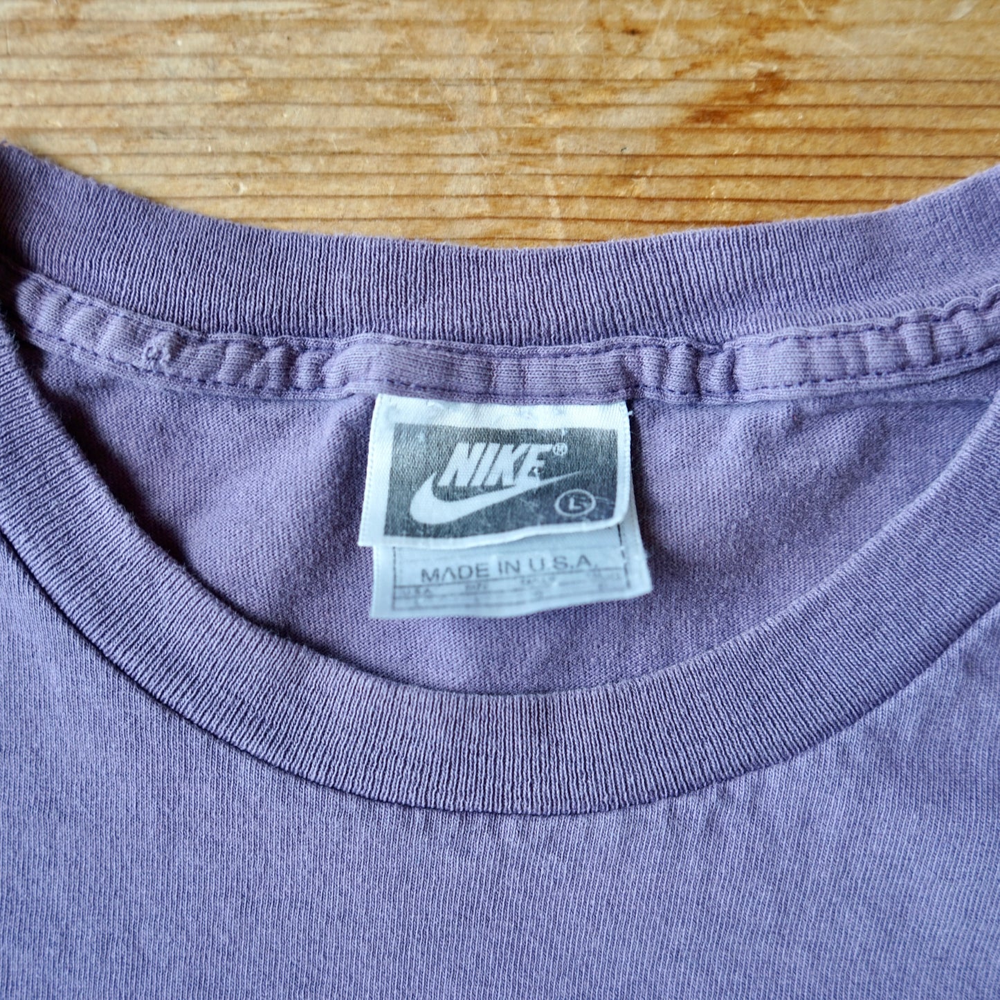 Vintage Faded Purple Nike Tee Size L/XL