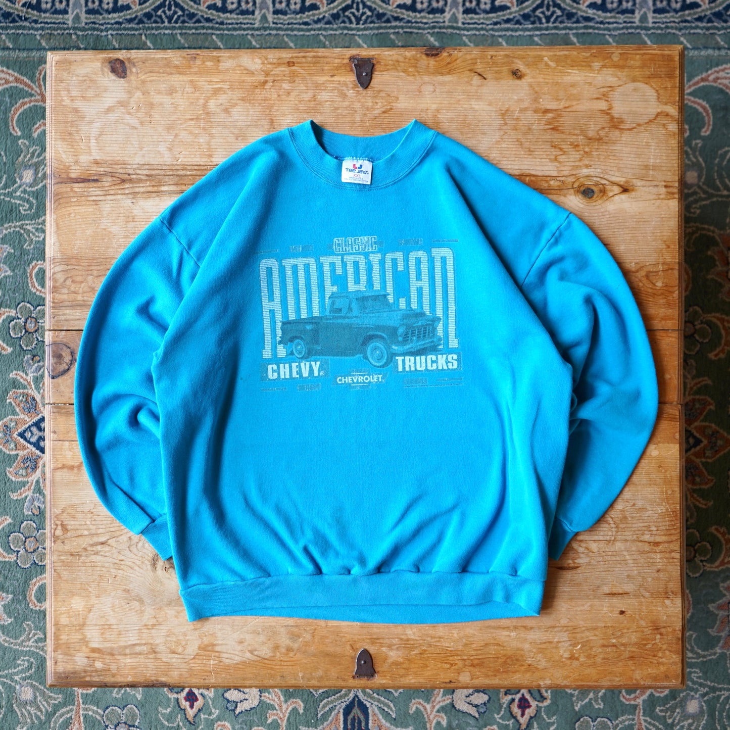 Vintage Classic American Chevy Trucks Sweatshirt Size XL/XXL