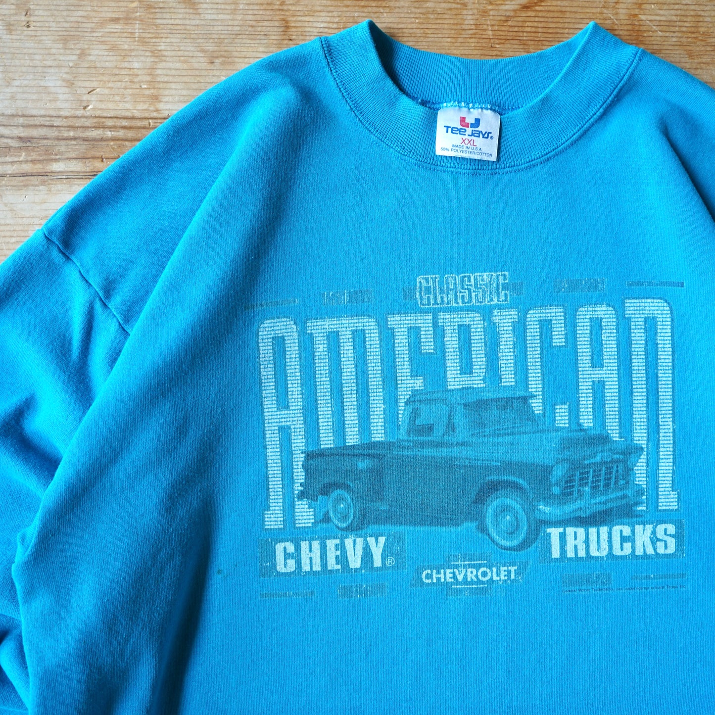 Vintage Classic American Chevy Trucks Sweatshirt Size XL/XXL