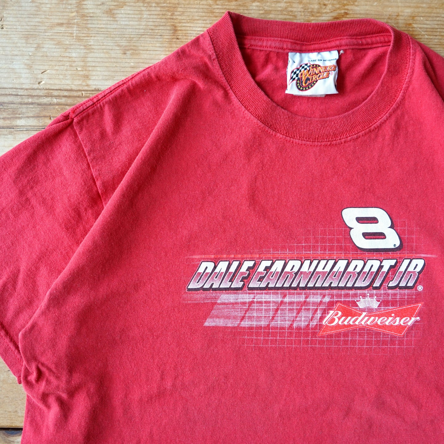 Dale Earnhardt Jr Bud Racing Tee Size L
