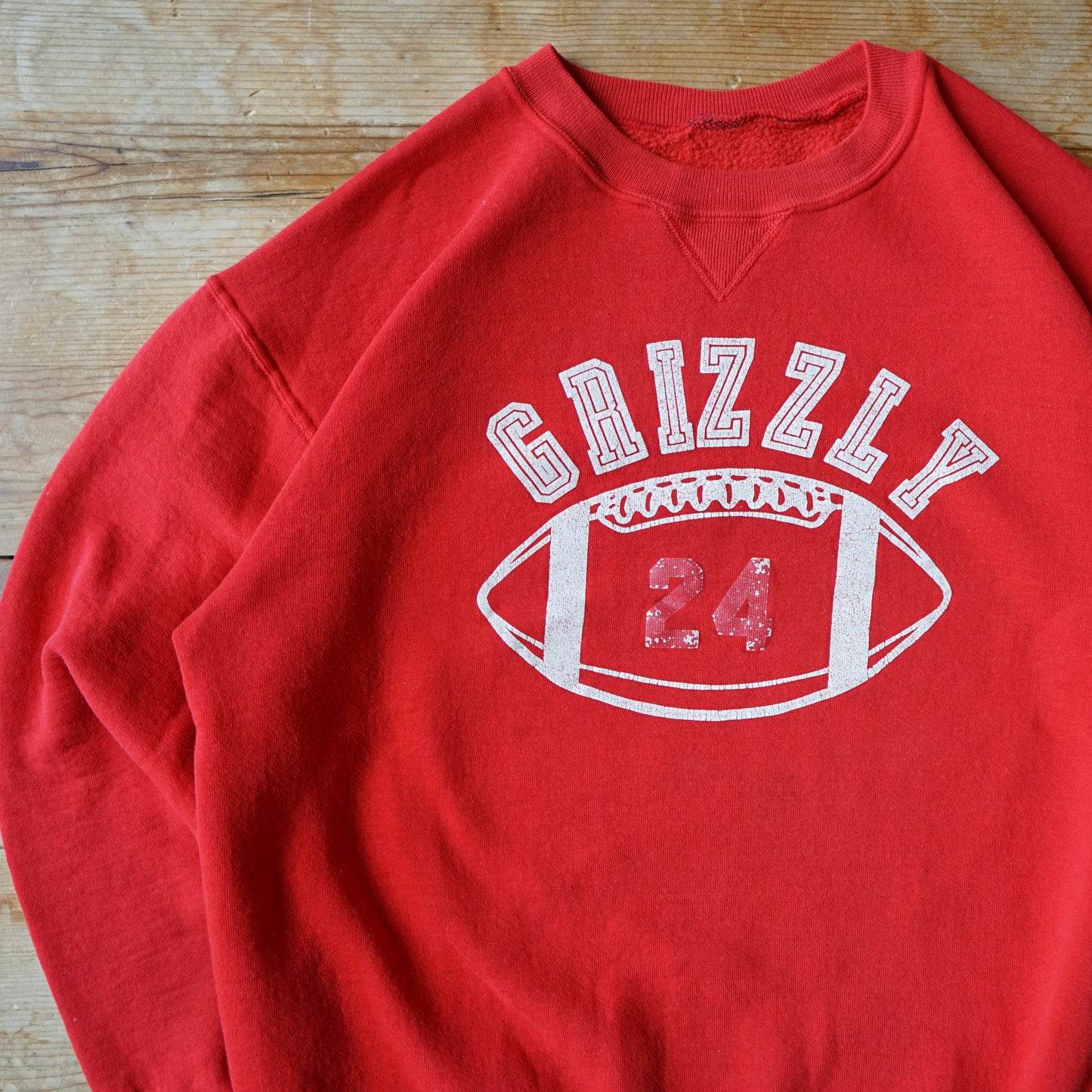 Vintage Distressed Reebok Grizzly Football Sweatshirt Size L/XL
