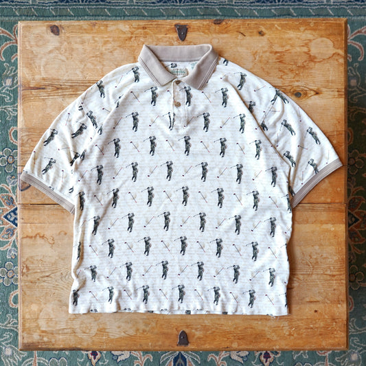 Vintage St John's Bay Golf Polo Size L/XL