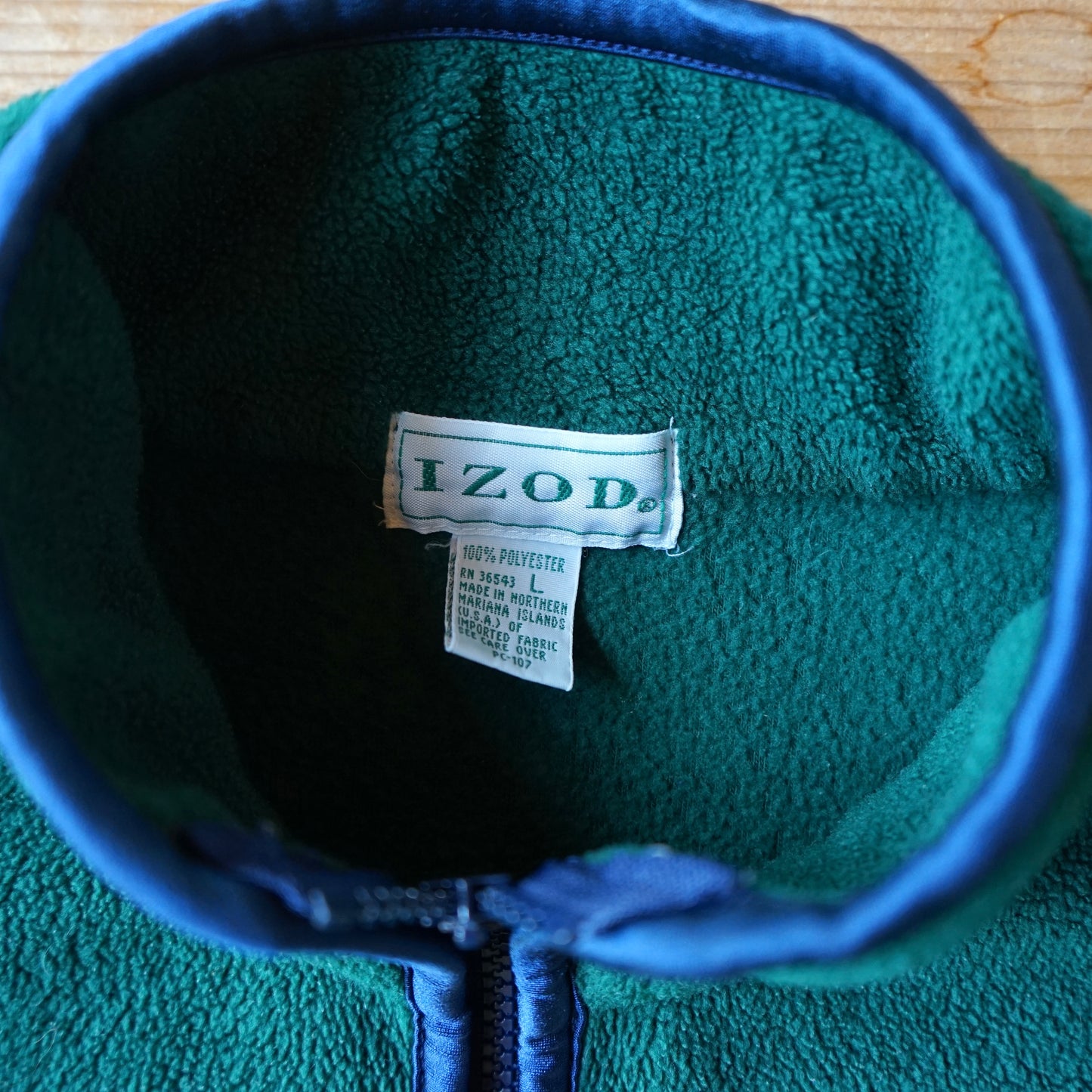 Vintage IZOD Fleece Size L