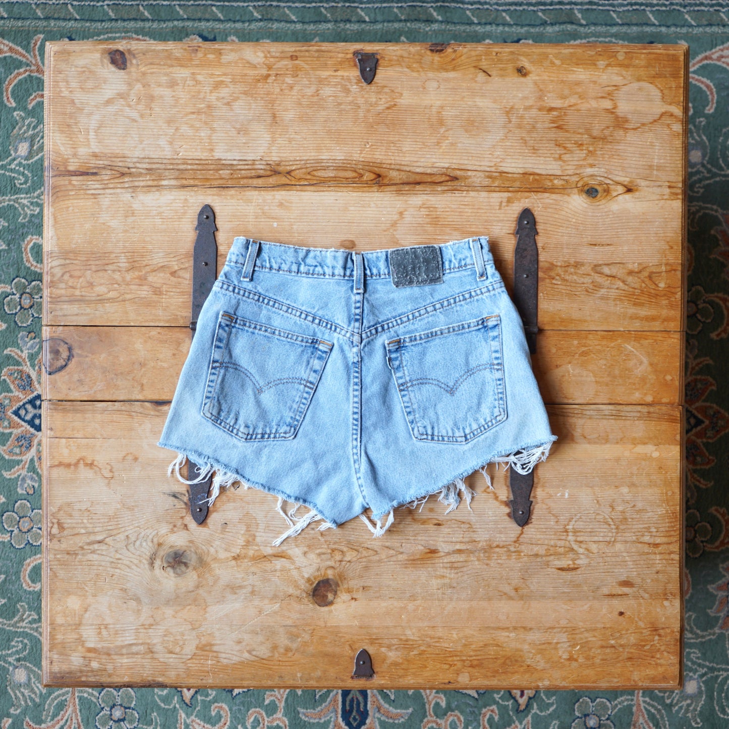 Vintage Distressed Levis Silver Tab Shorts