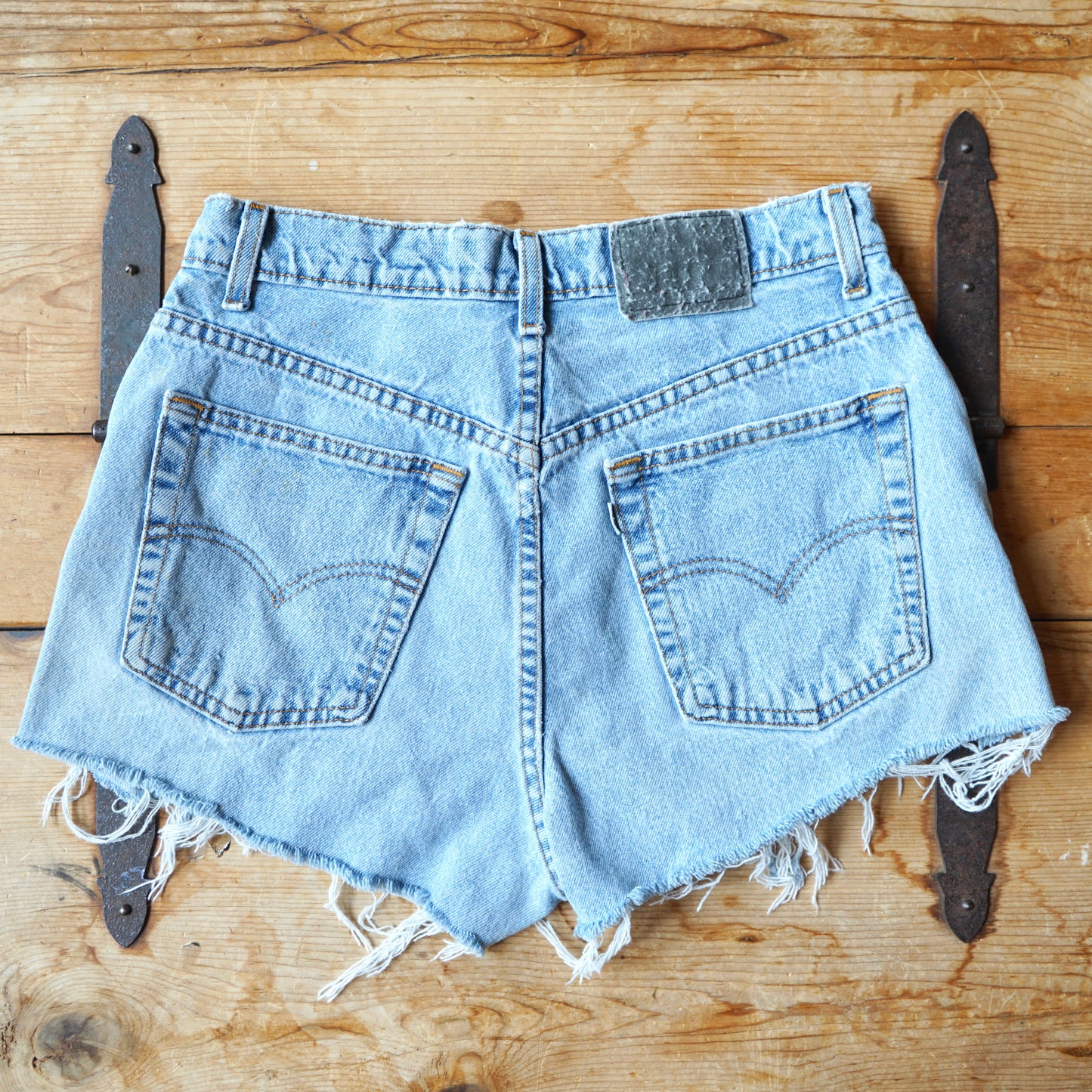Vintage Distressed Levis Silver Tab Shorts