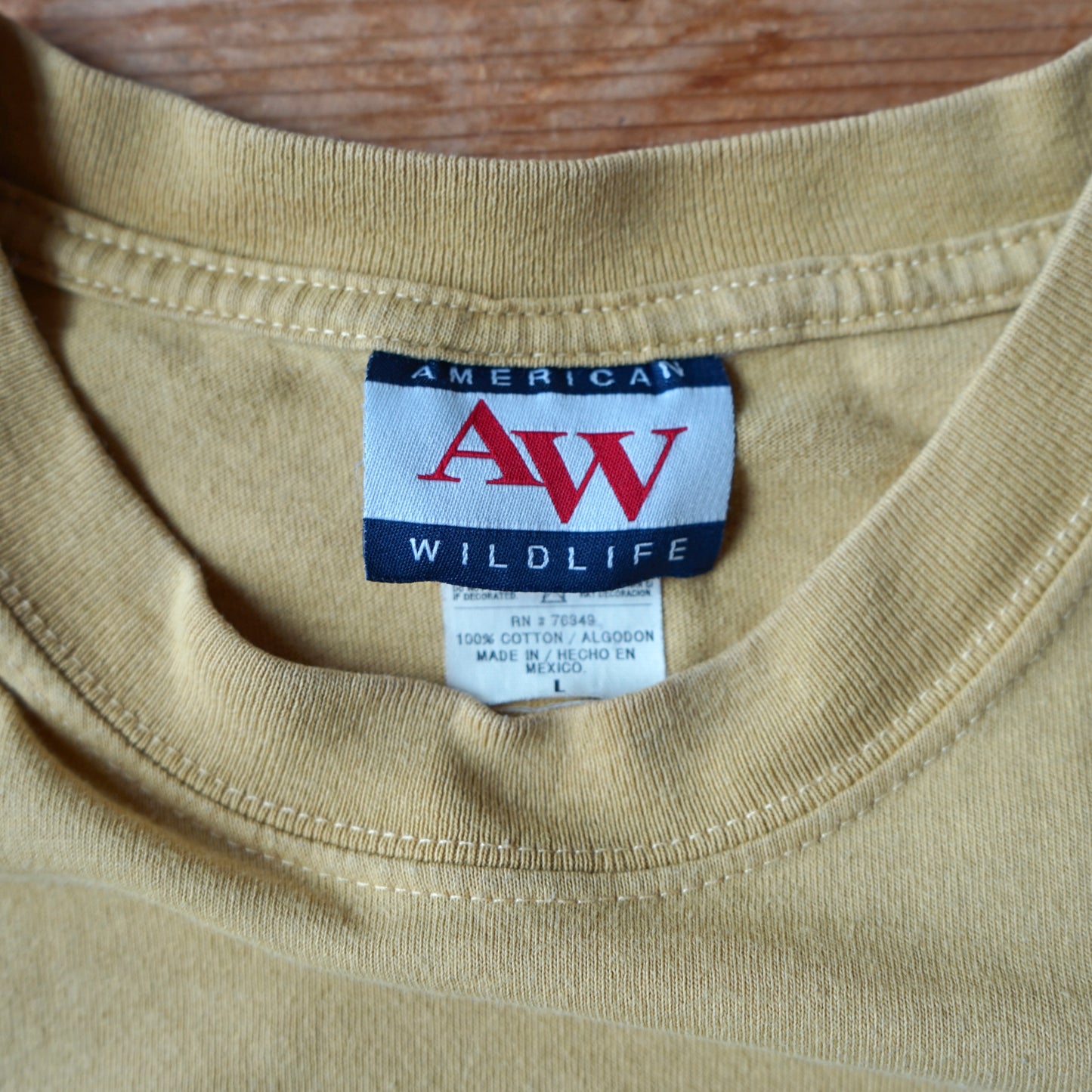 Vintage American Wildlife Mallard Tee Size L