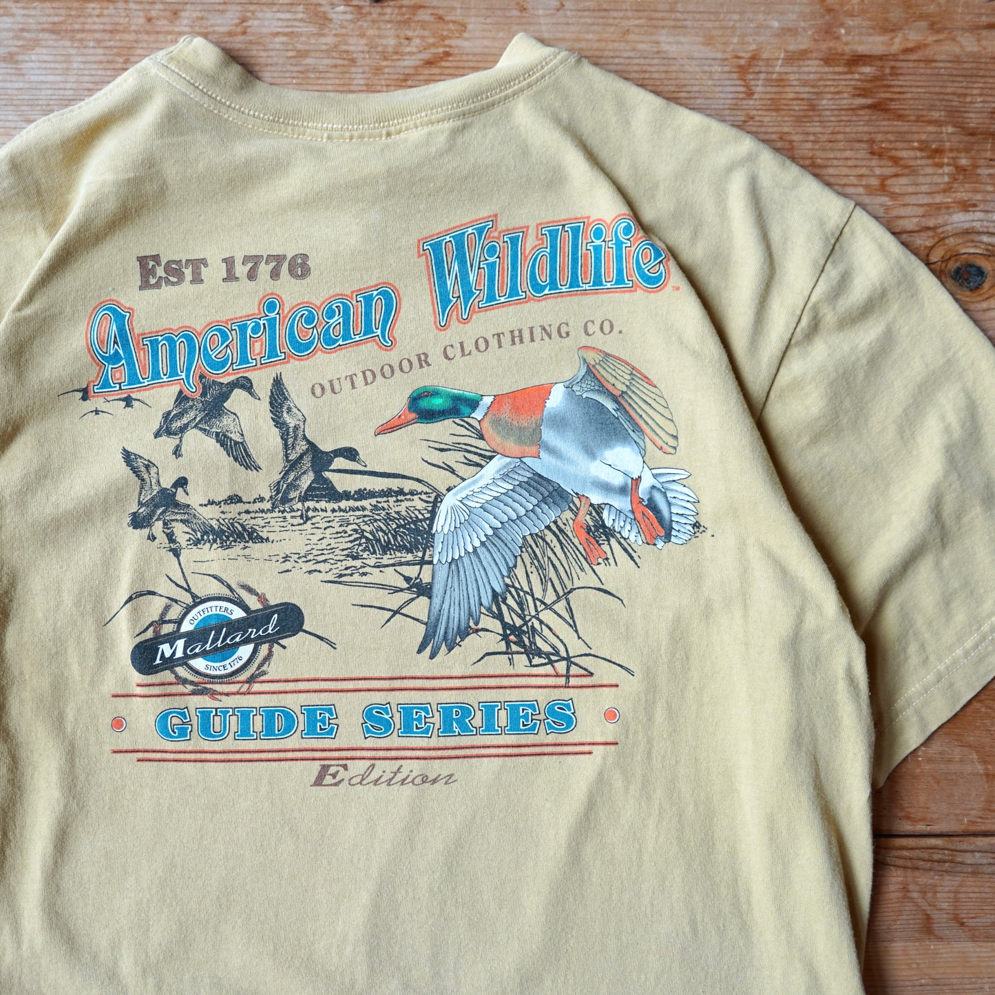 Vintage American Wildlife Mallard Tee Size L