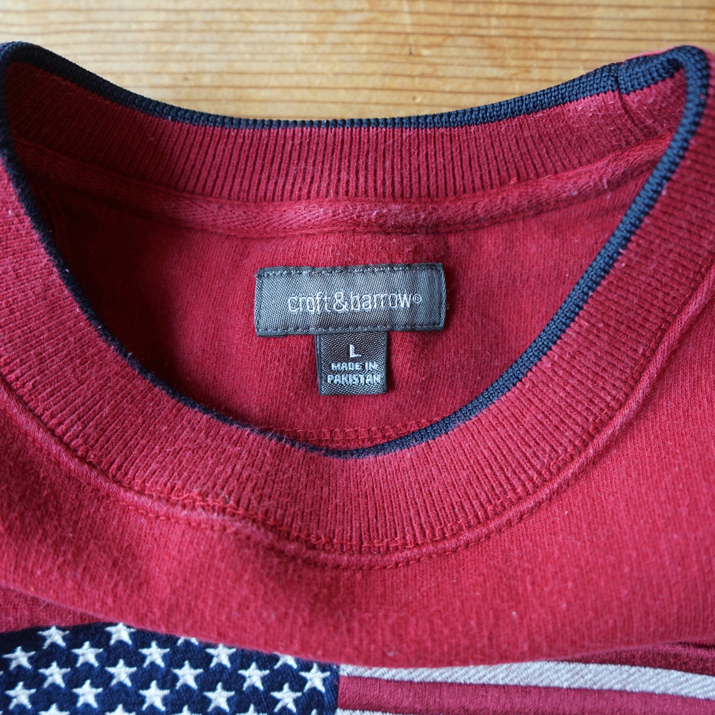 Croft & Barrow America Sweatshirt Size L