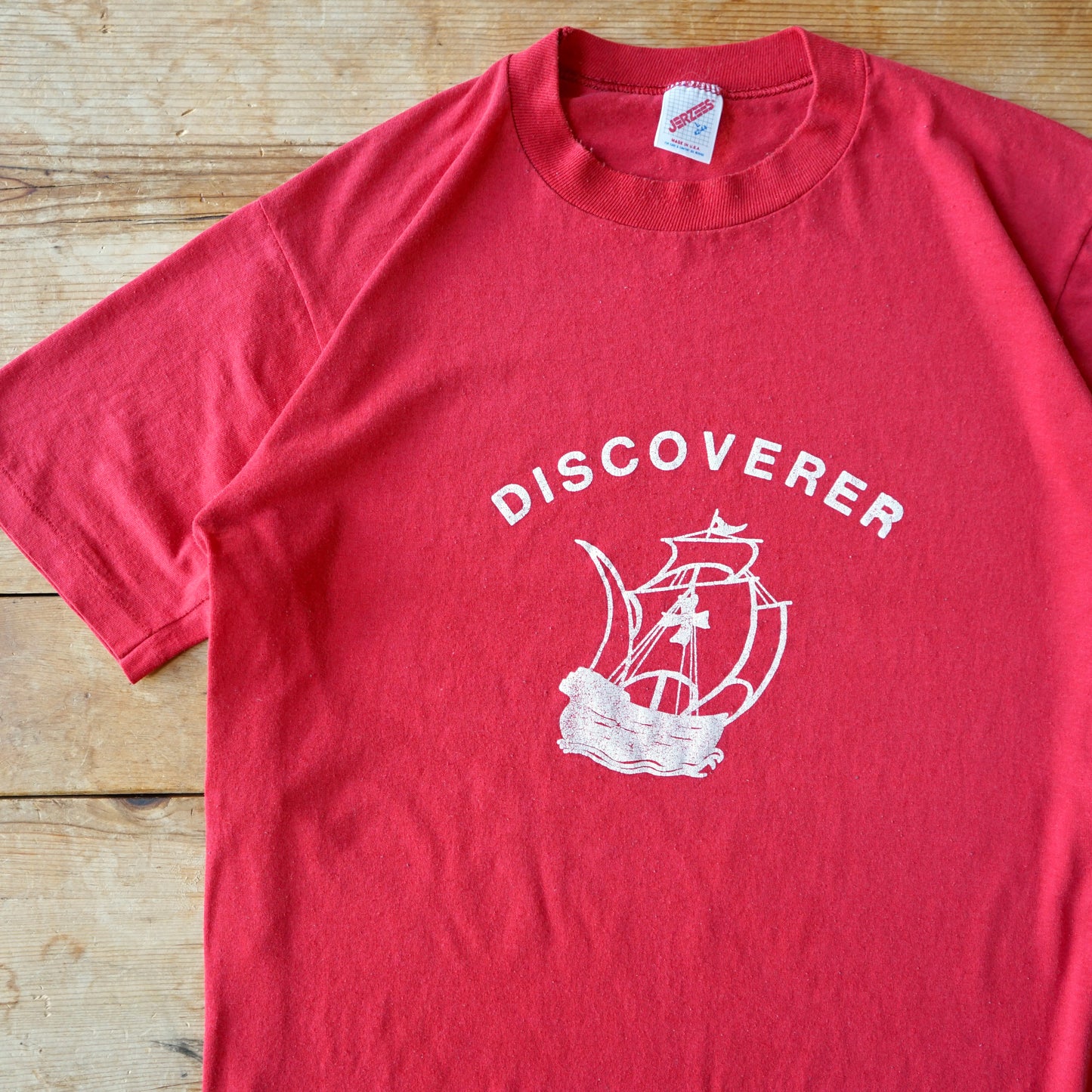 Vintage Discoverer Sail Tee Size L