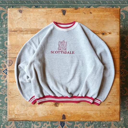 Vintage Embroidered Scottsdale Arizona Sweatshirt Size L