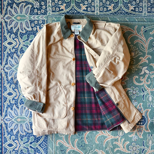 LL Bean Barn Chore Jacket With Liner Size XL Tall