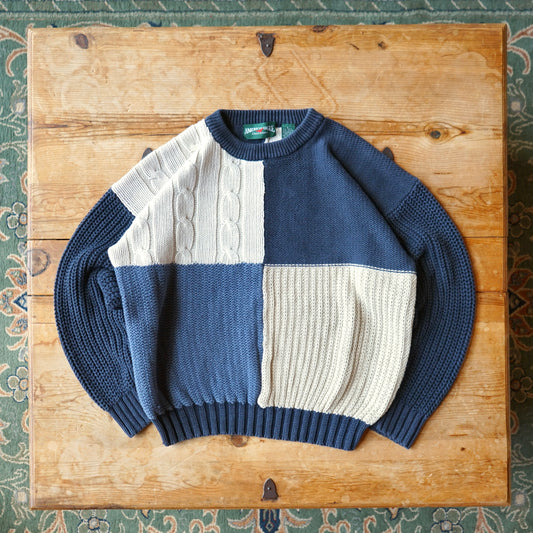 Vintage American Eagle Chunky Heavyweight Knit Sweater Size M/L