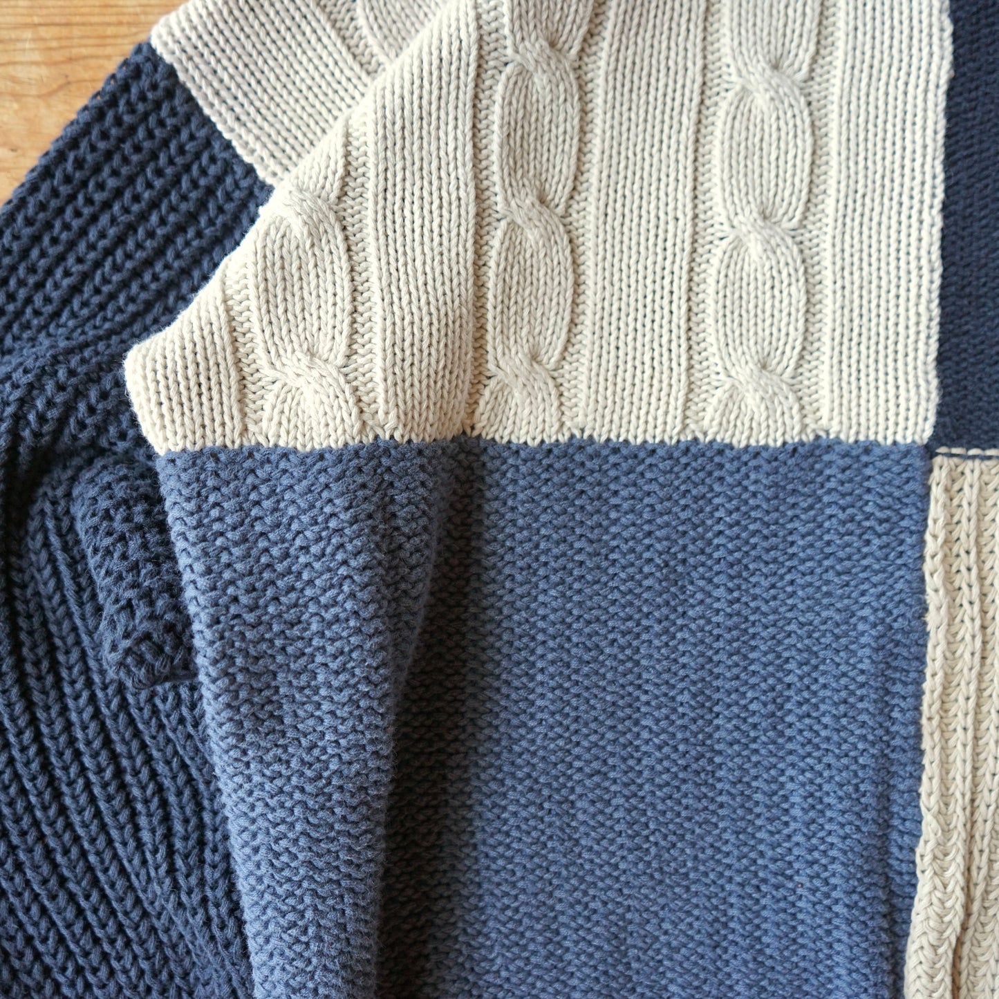 Vintage American Eagle Chunky Heavyweight Knit Sweater Size M/L