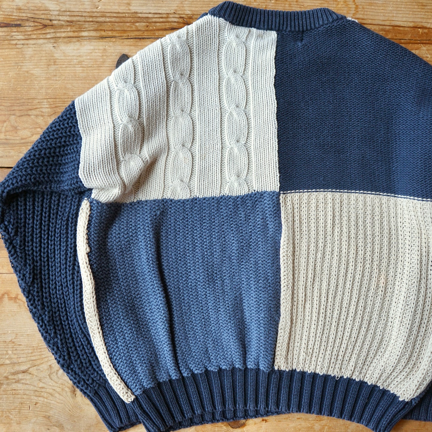 Vintage American Eagle Chunky Heavyweight Knit Sweater Size M/L