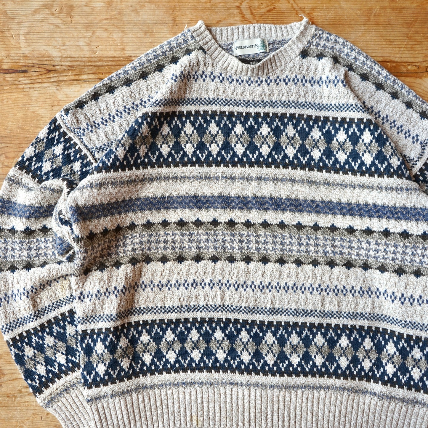Vintage Fieldmaster Knit Sweater Size XL