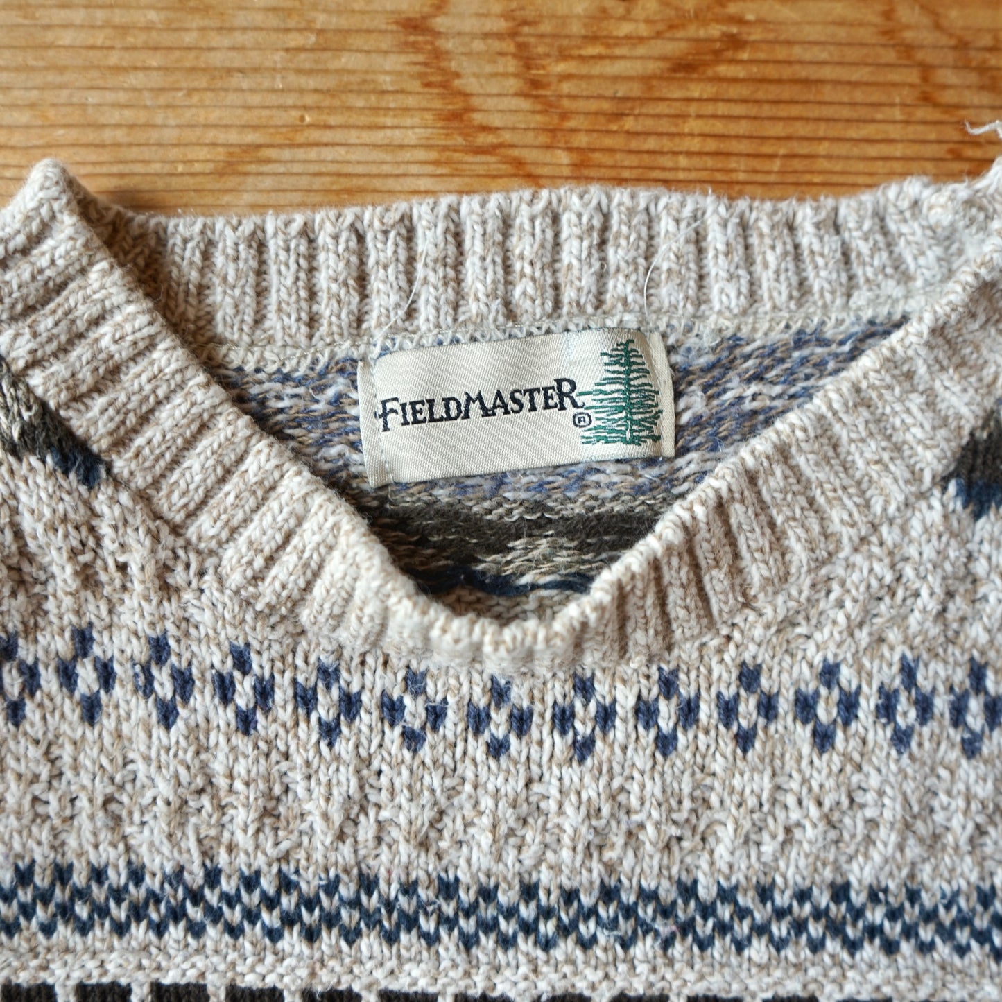 Vintage Fieldmaster Knit Sweater Size XL