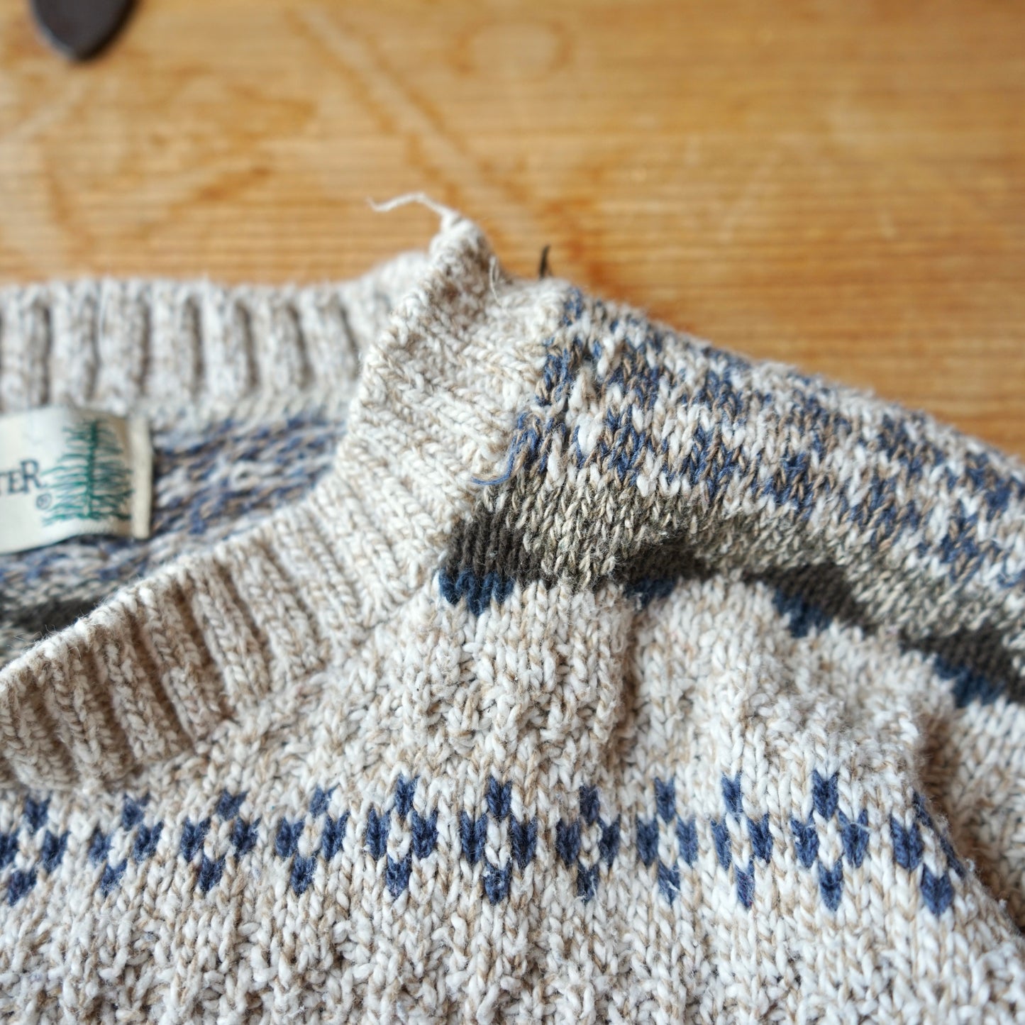 Vintage Fieldmaster Knit Sweater Size XL