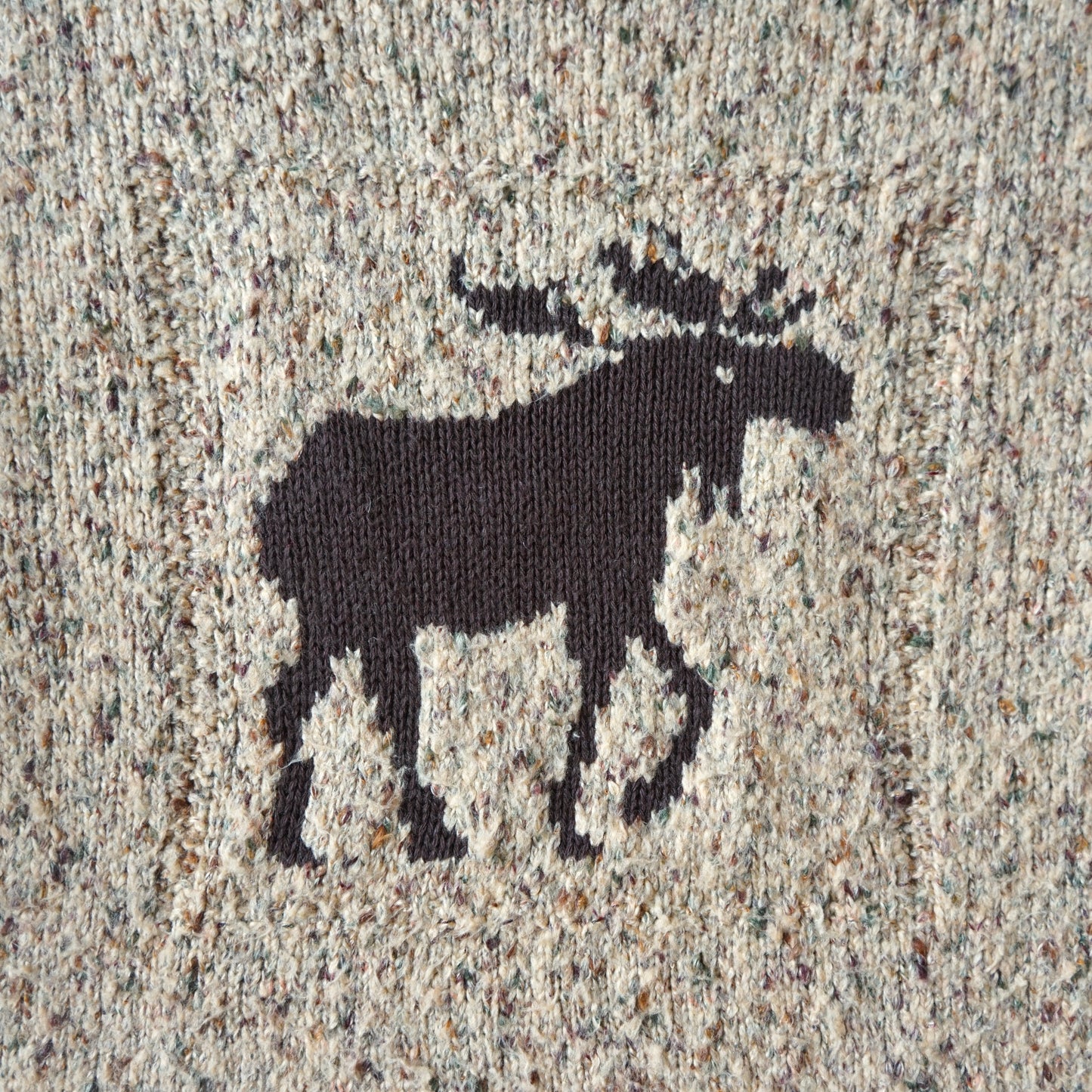 Vintage Coldwater Creek Moose Sweater Size M/L