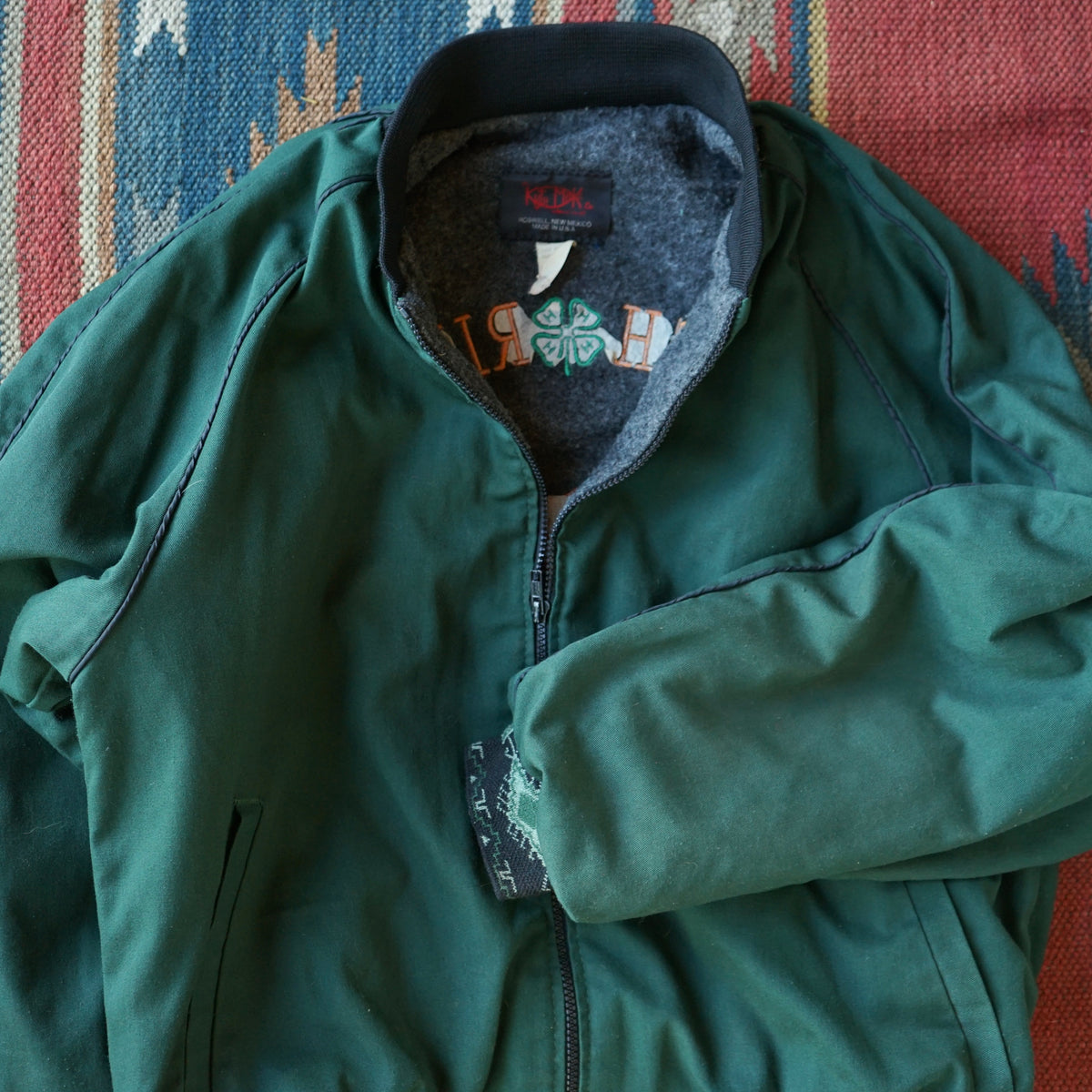 Vintage The Kyta Make Co Rough Riders Western Bomber Size L/XL