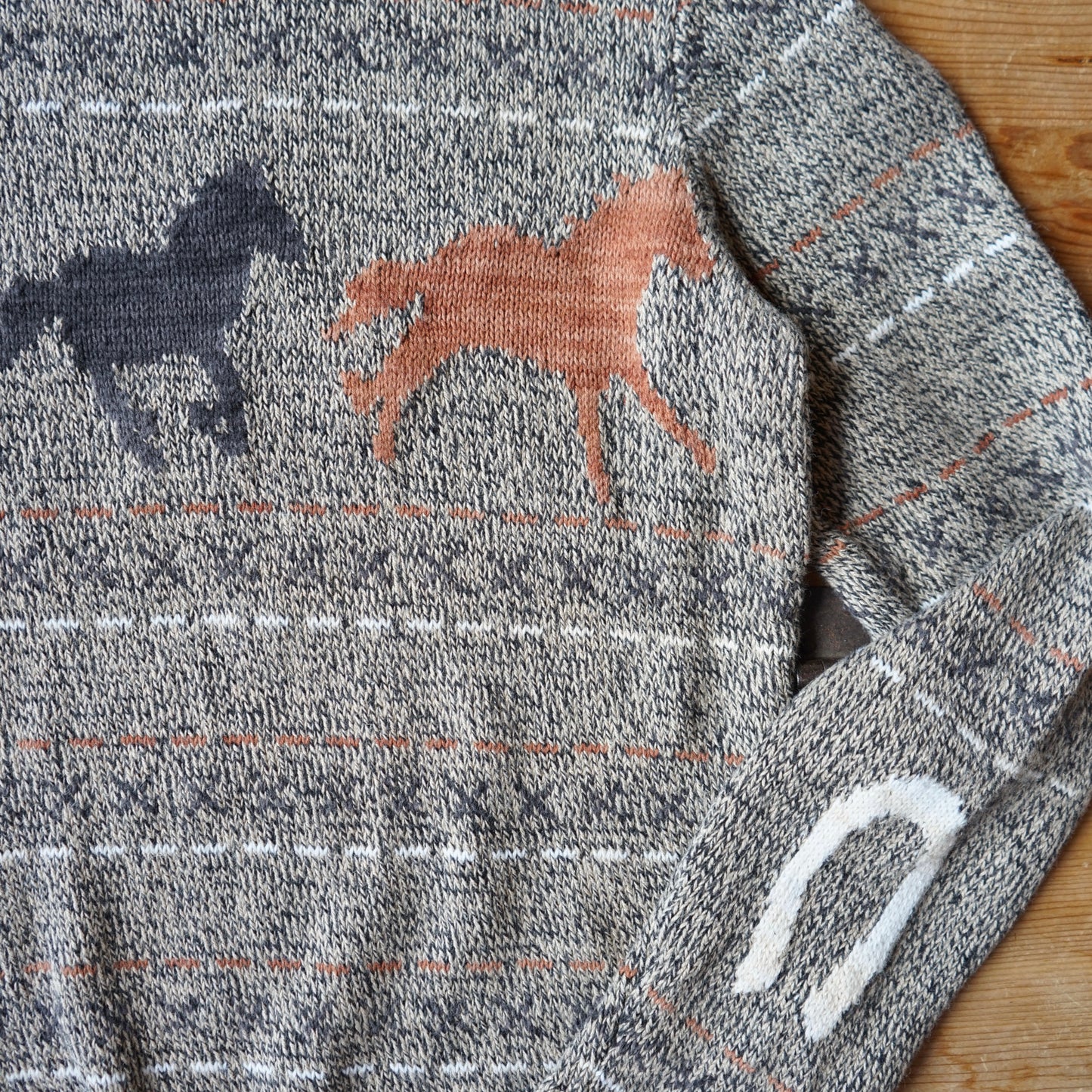 Christopher & Banks Horse Sweater Size S