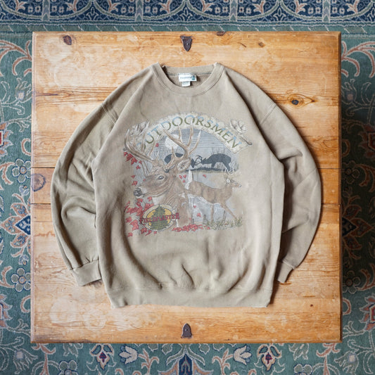 Vintage Fieldmaster Outdoorsman Buck Sweatshirt Size L/XL