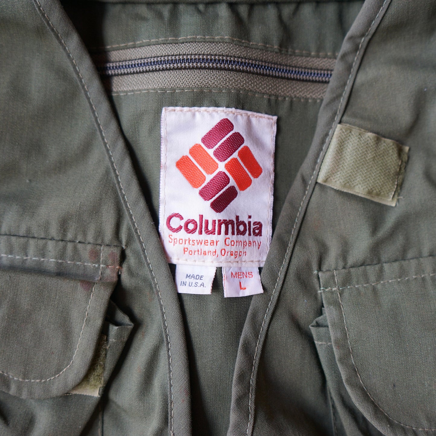 Vintage Columbia Utility Fishing Vest