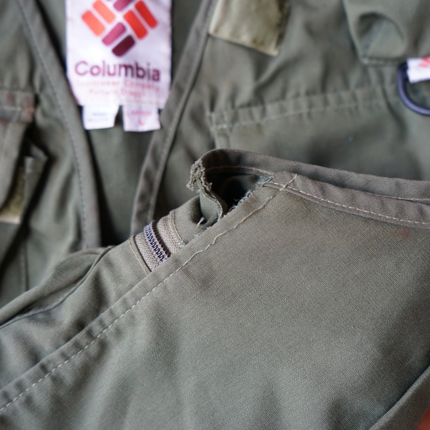 Vintage Columbia Utility Fishing Vest