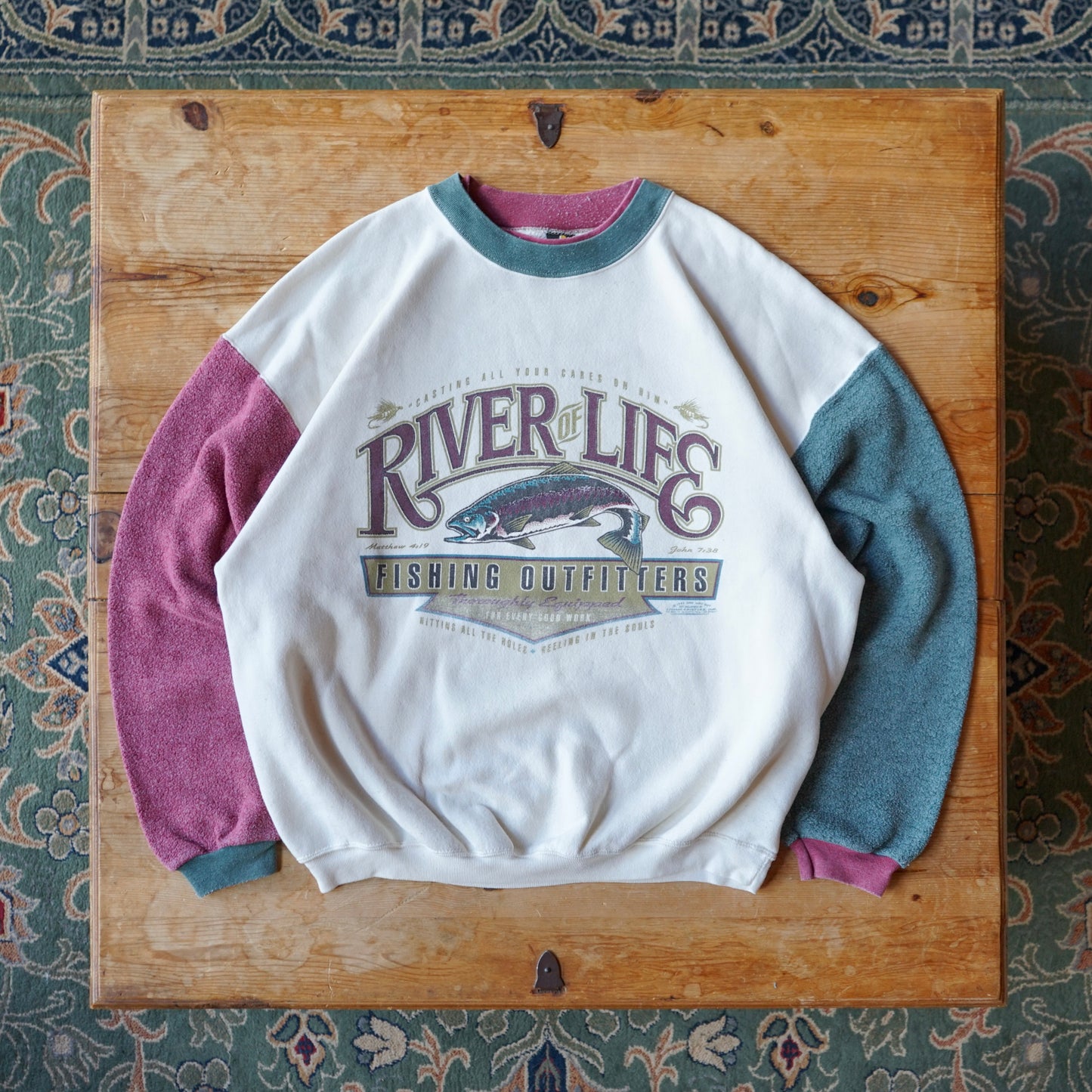 Vintage HL Miller Gold River of Life Sweatshirt