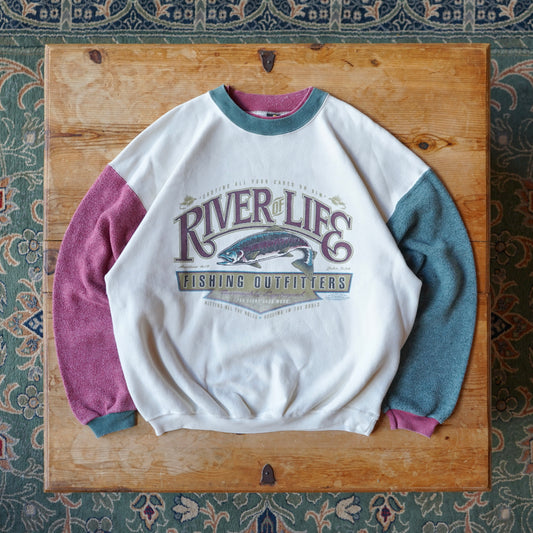 Vintage HL Miller Gold River of Life Sweatshirt