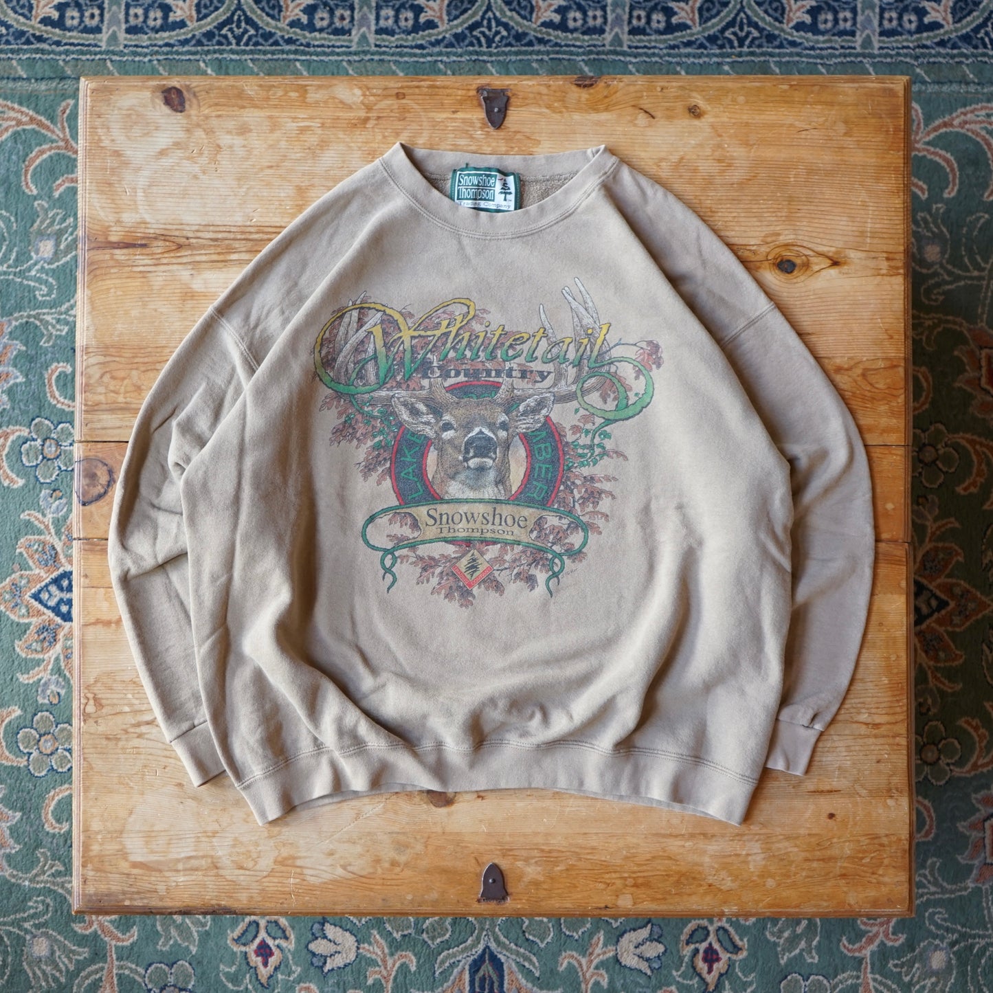 Vintage Snowshoe Thompson Trading Company Whitetail Sweatshirt