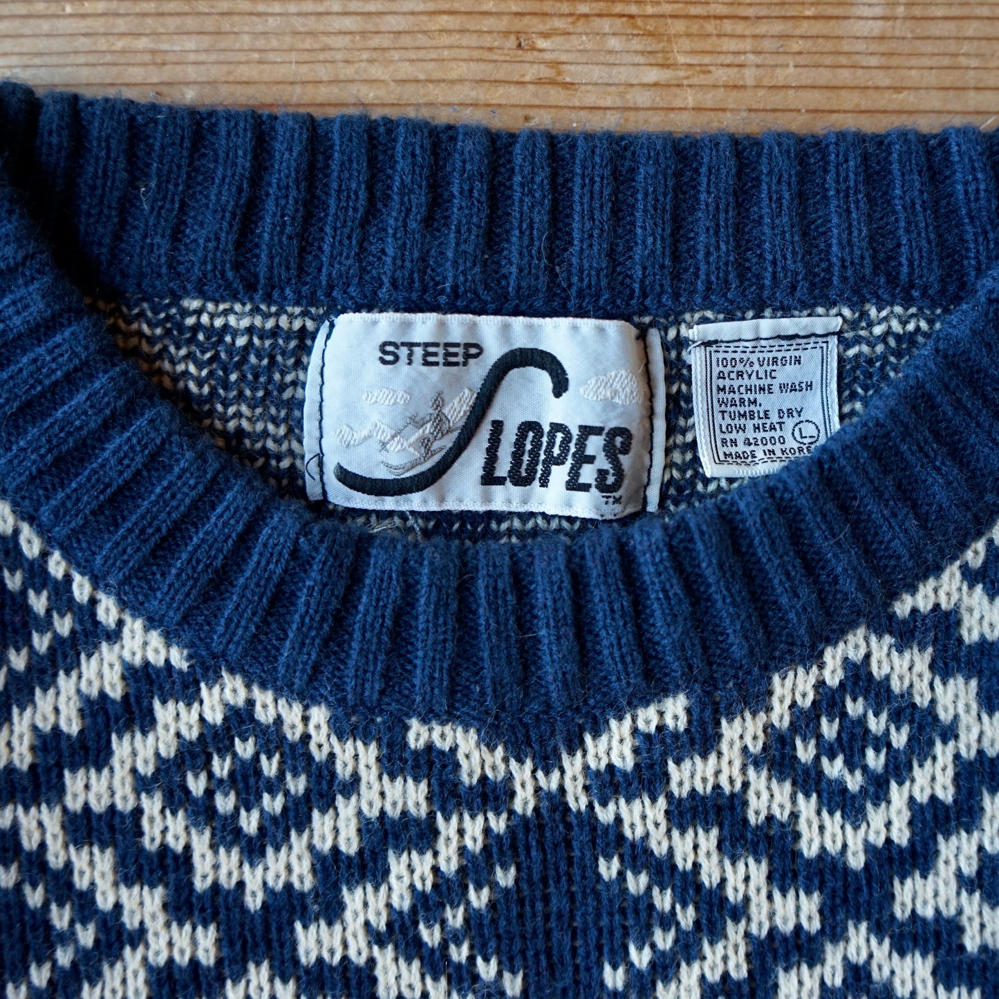 Vintage Steep Slopes Sweater