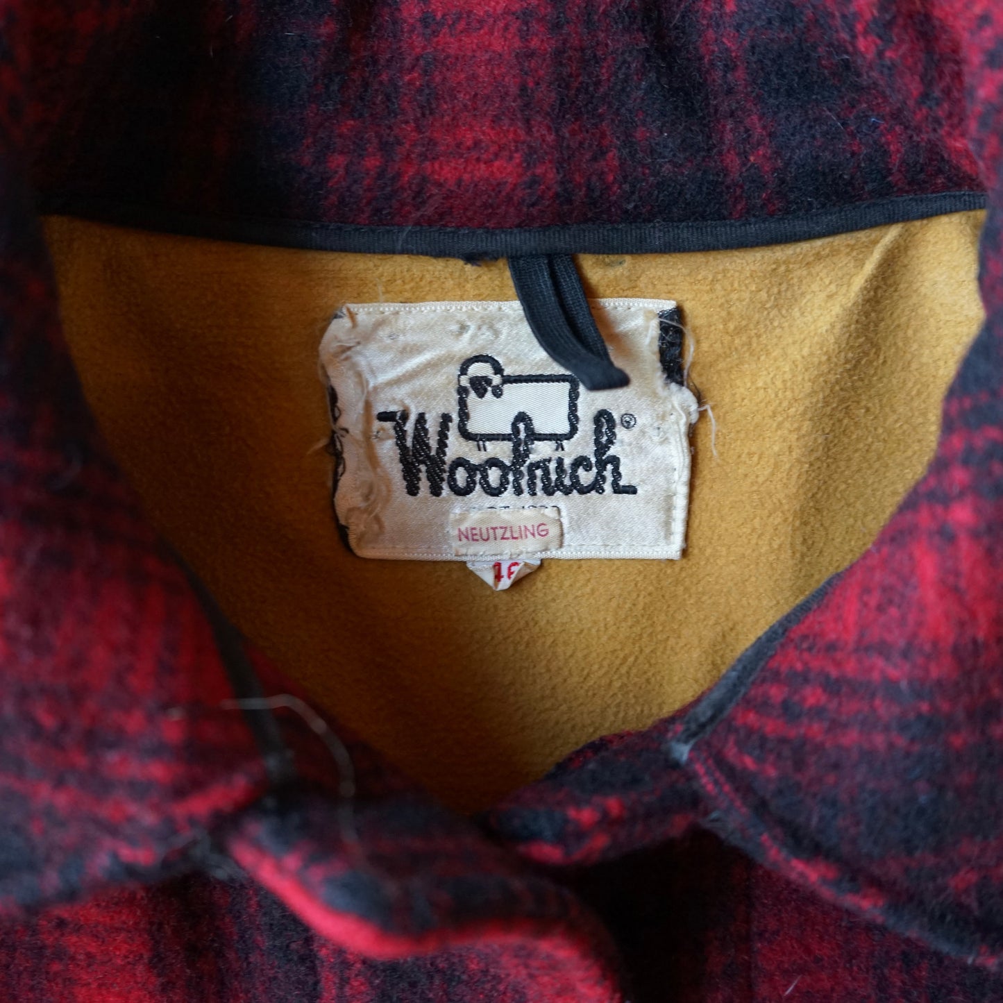 Vintage Woolrich Buffalo Plaid Hunting Set Size 46