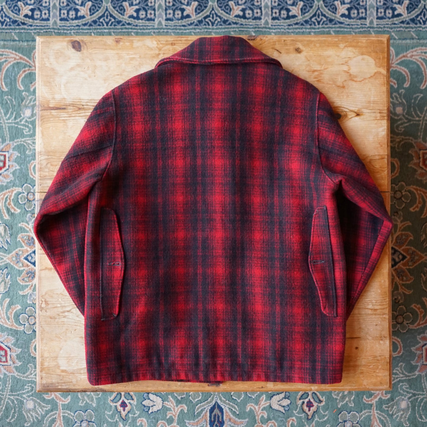 Vintage Woolrich Buffalo Plaid Hunting Set Size 46